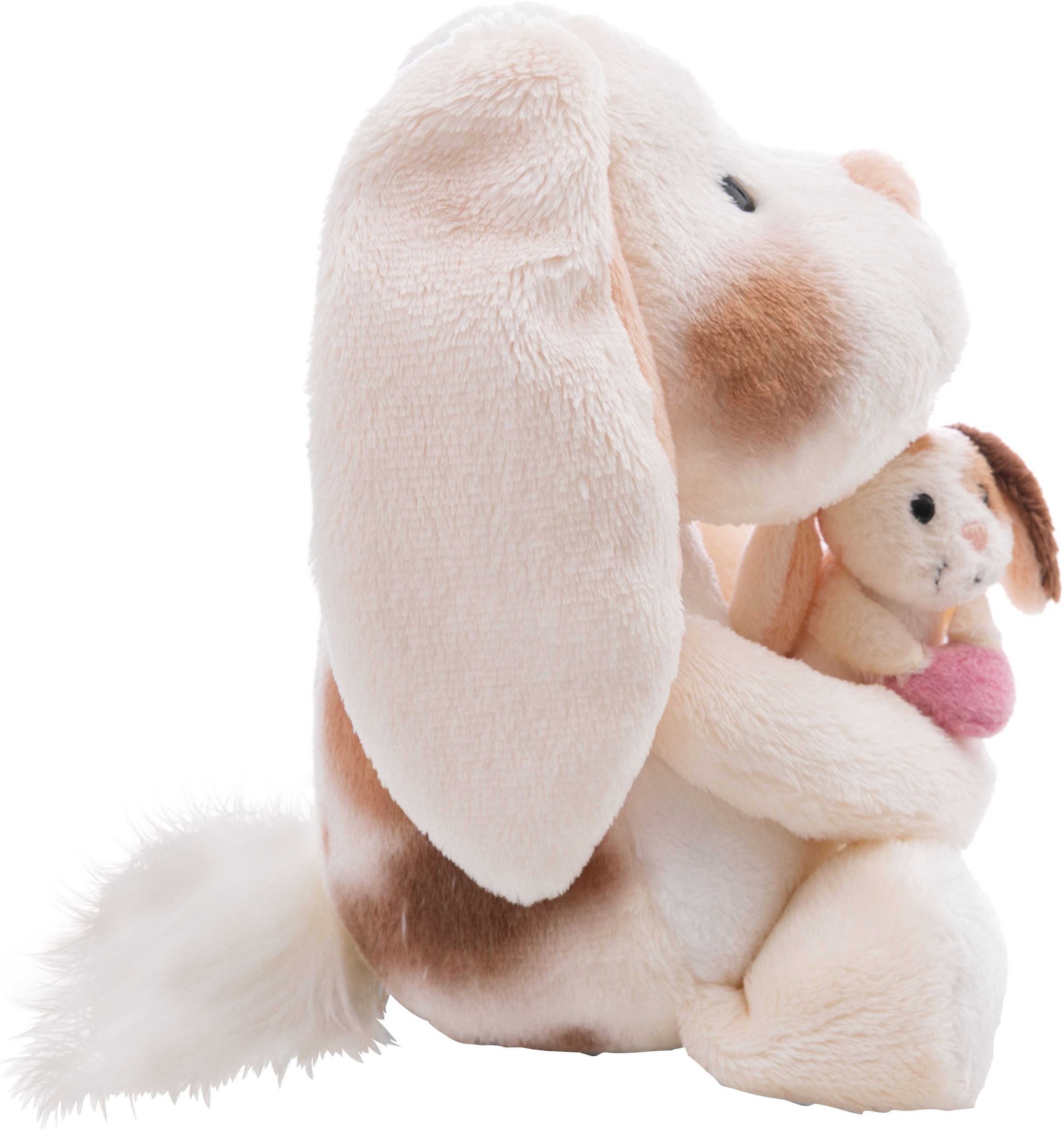 Nici Kuscheltier »Little & Me, Hase 20 cm mit Kind 6 cm« 2in1: Kuscheltier Mama mit Kuscheltier Baby