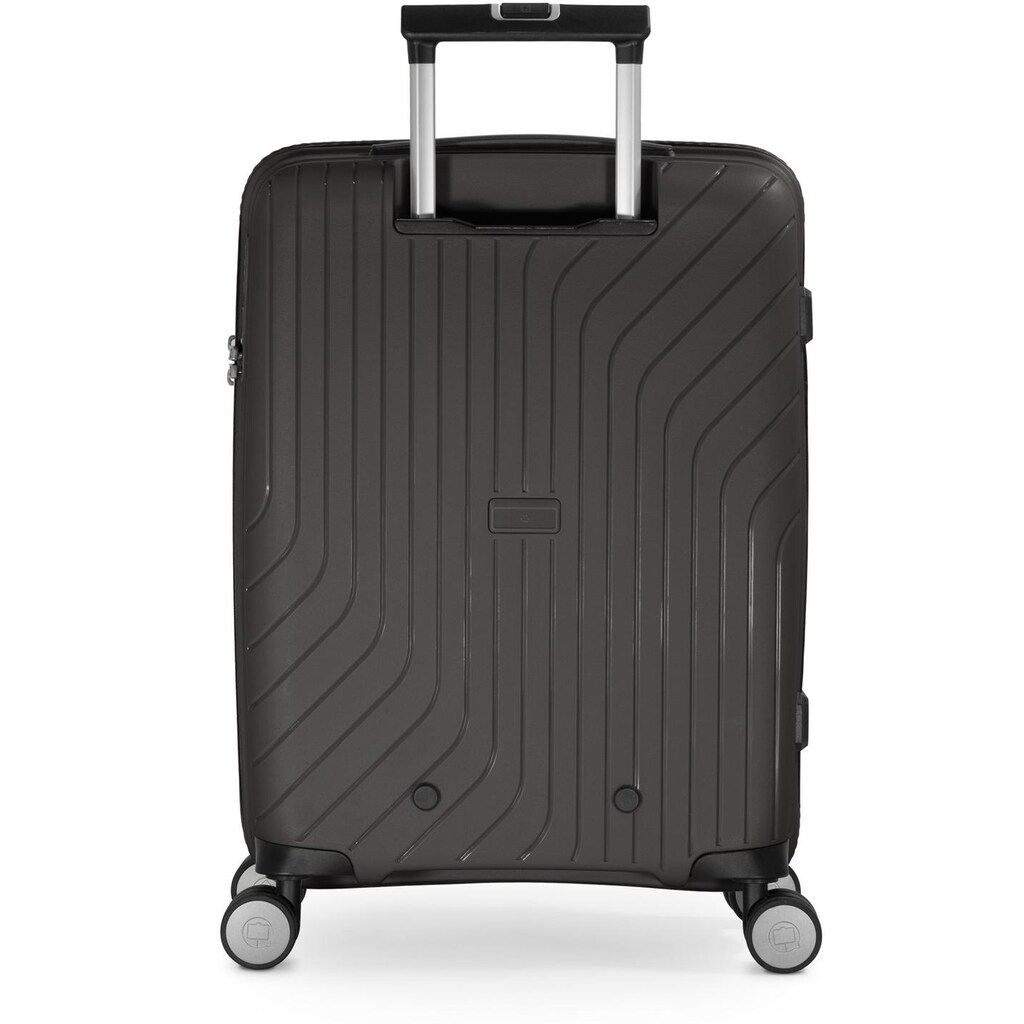 Hauptstadtkoffer Hartschalen-Trolley »TXL, titan, 55 cm«, 4 Rollen