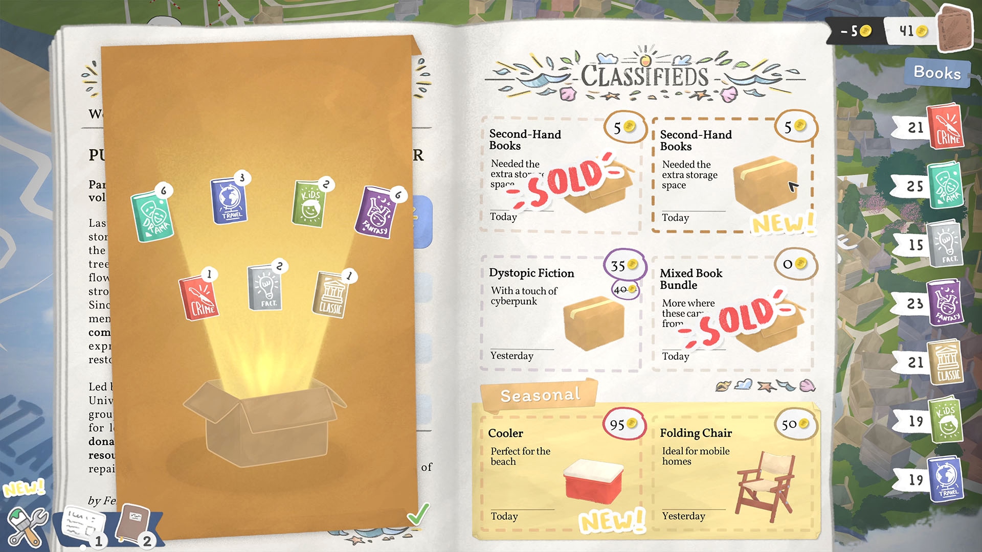 Silver Lining Spielesoftware »Tiny Bookshop - [Nintendo Switch]« Nintendo Switch