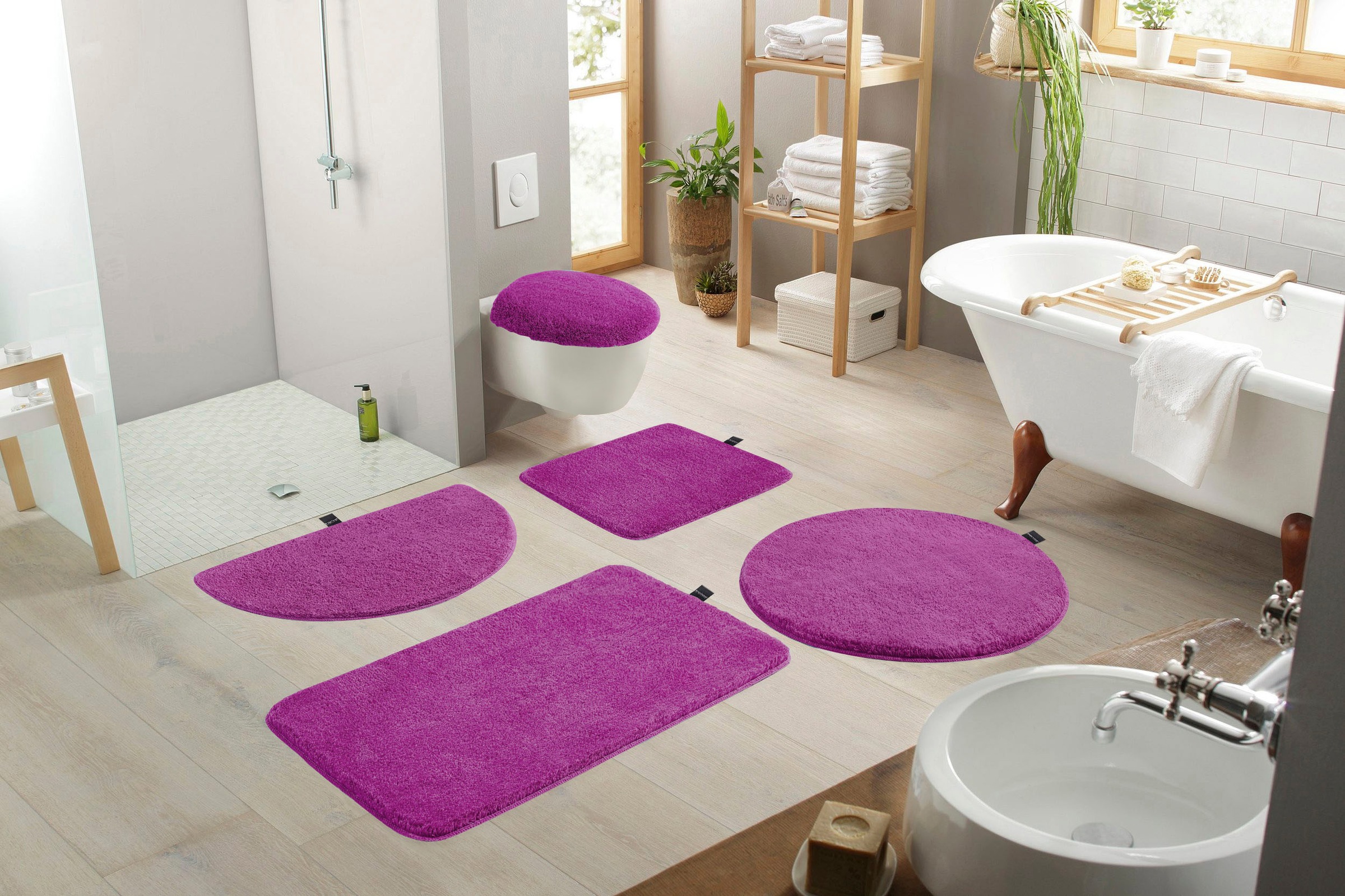 Bruno Banani Badematte Lana, Badvorleger, Badezimmer günstig online kaufen
