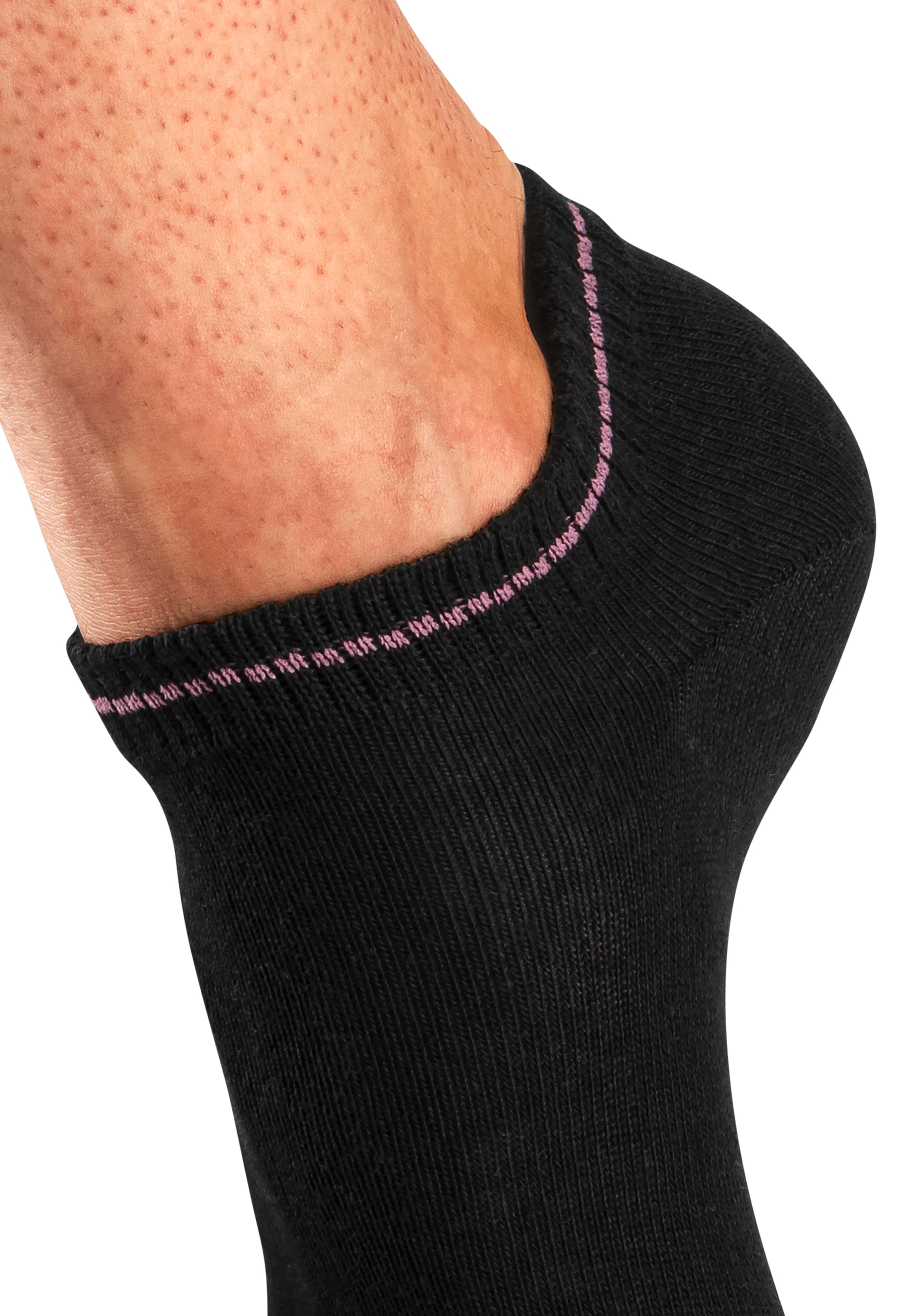 Bench. Sneakersocken, (Packung, 6 Paar), mit unterschiedlichen Designs