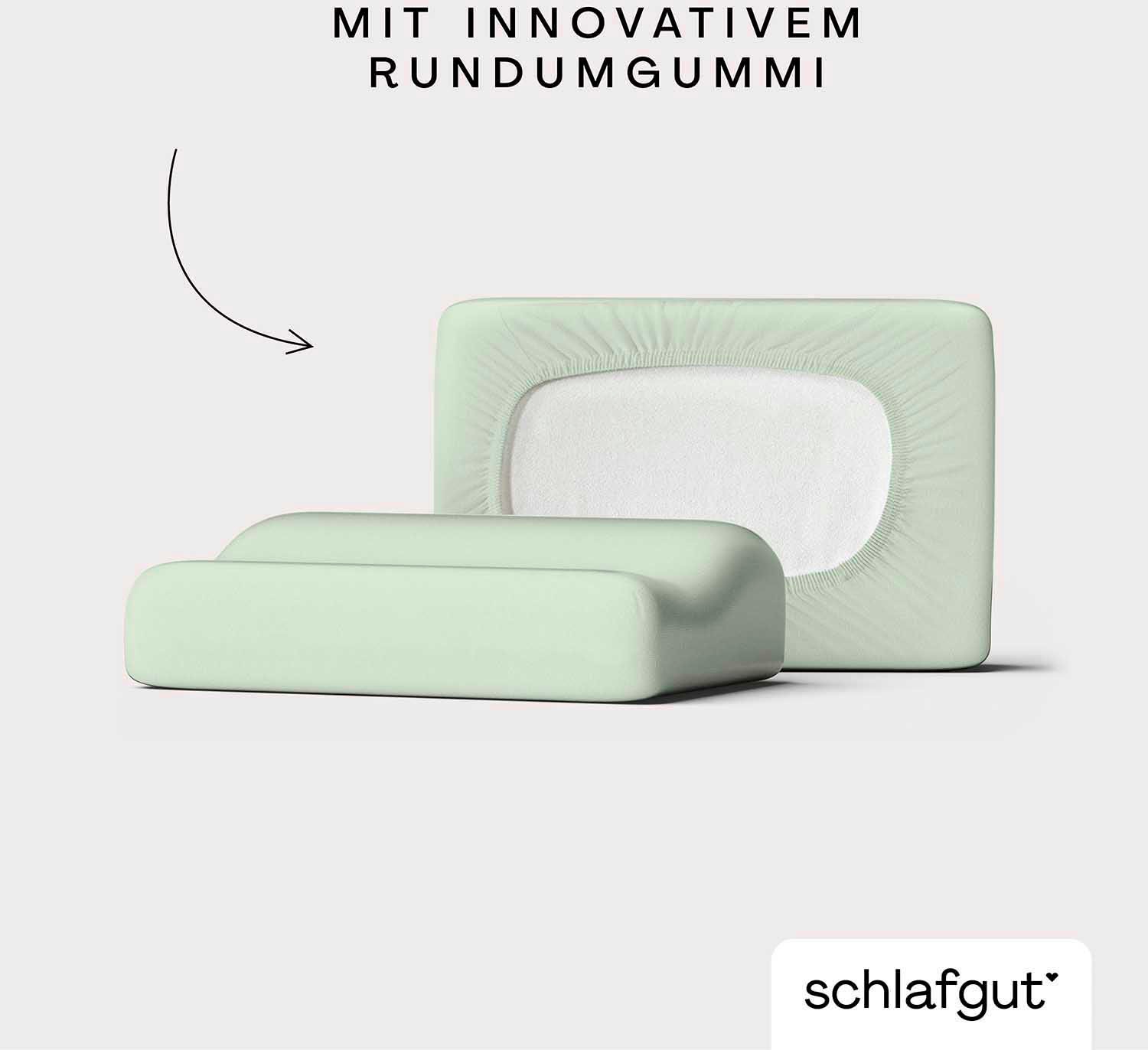 Schlafgut Kissenbezug »Pure flexibler Kissenbezug für Nackenstützkissen«, ( günstig online kaufen