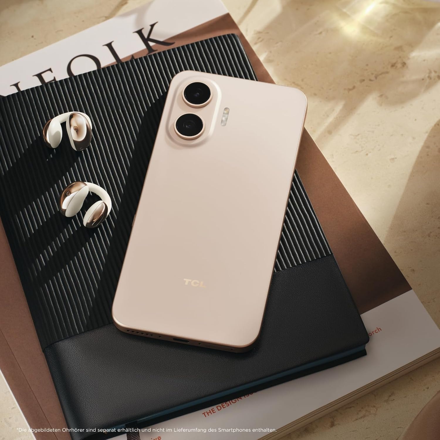 TCL Smartphone »P80 Pro 8+512GB« Sunlit Gold NXTPAPER-Technologie