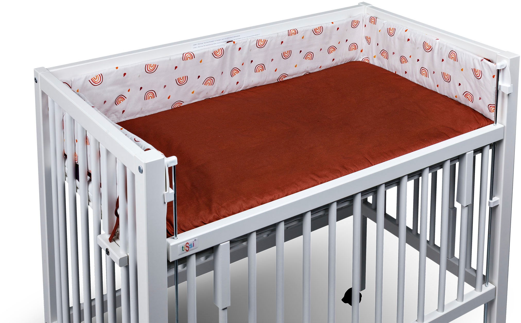 tiSsi® Bettnestchen »Sophie, Regenbogen«, (2 tlg., Nestchen und Einlage), p günstig online kaufen