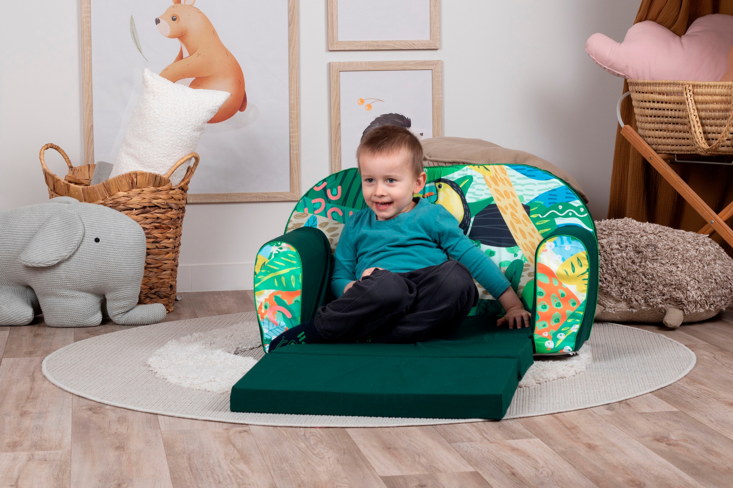 Knorrtoys® Sofa »Jungle animal«, für Kinder; Made in Europe
