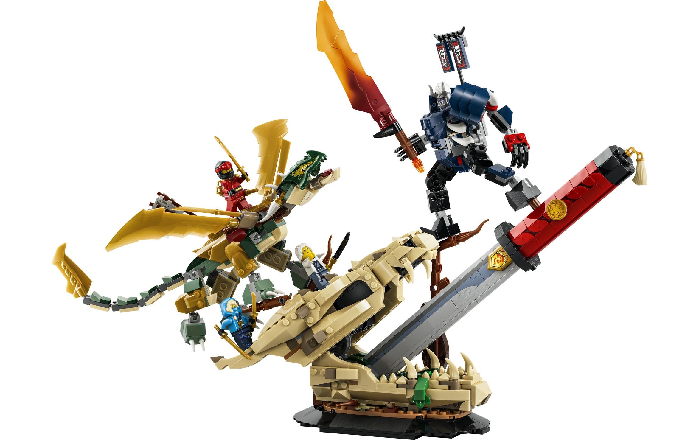 LEGO® Konstruktionsspielsteine »Showdown auf der Drachenklinge (71871), LEGO Ninjago« Made in Europe