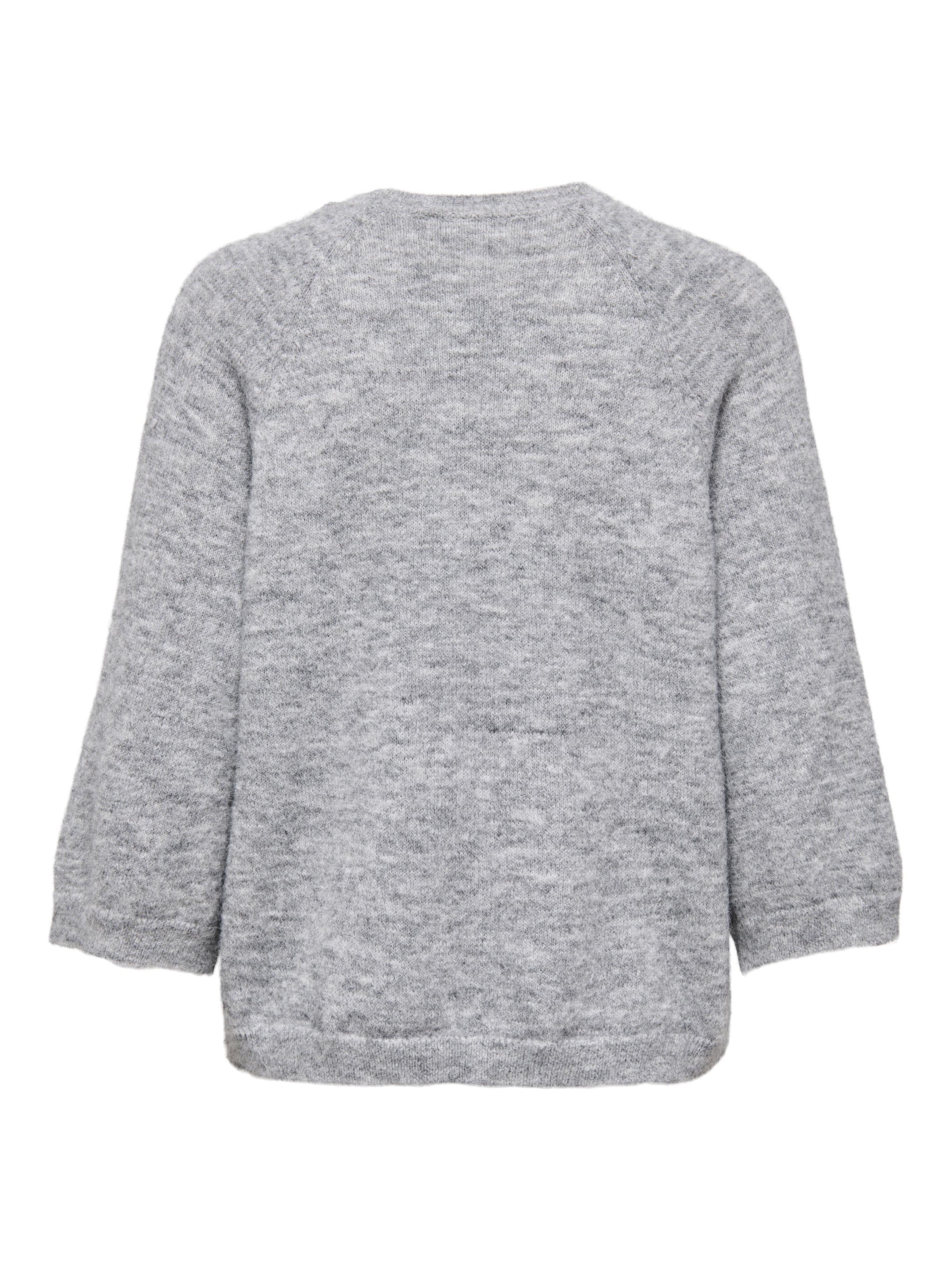 JDY Strickpullover »JDYALVA LIFE 3/4 EMBELLISH PULL KNT NOOS« Materialmix
