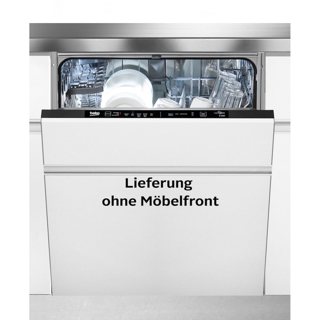 BEKO vollintegrierbarer Geschirrspüler, BDVO55420, 14 Maßgedecke