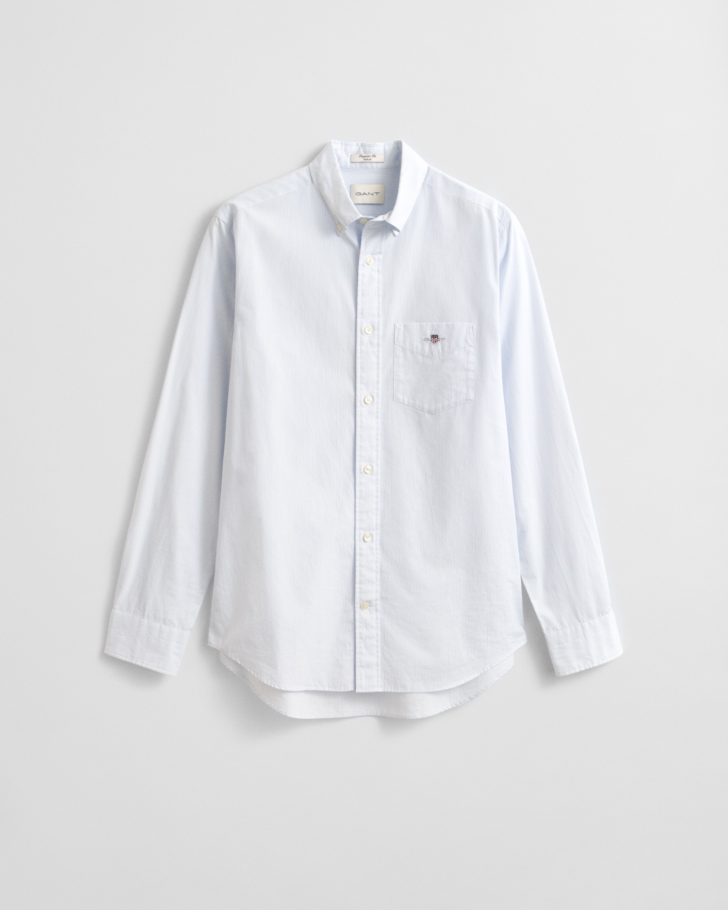 Gant Langarmhemd »REG POPLIN BANKER SHIRT« Banker Stripe Popeline, leichte Baumwolle