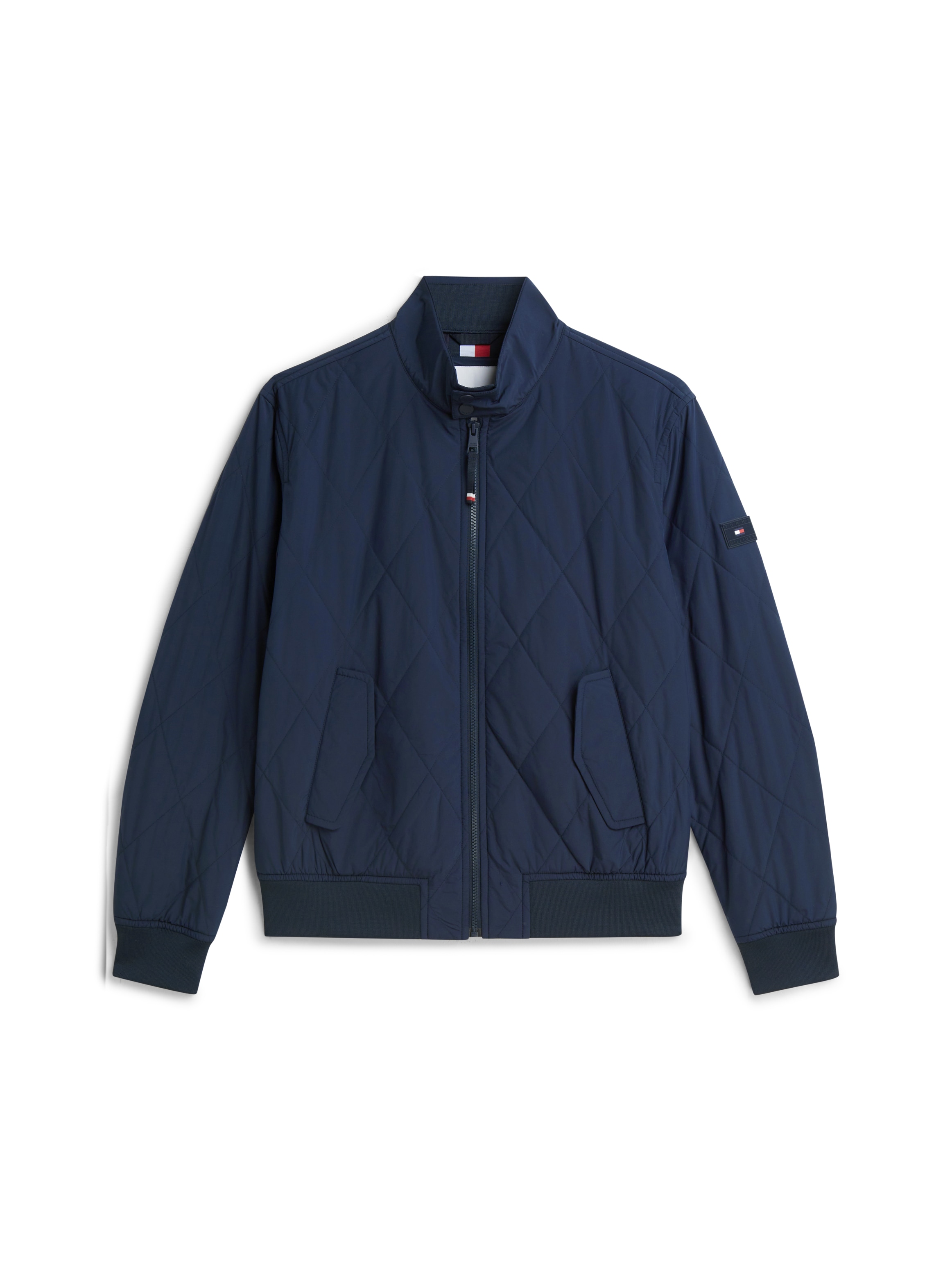 Tommy Hilfiger Blouson »PACKABLE QUILTED HARRINGTON« mit Stehkragen, wasserabweisendes Finish