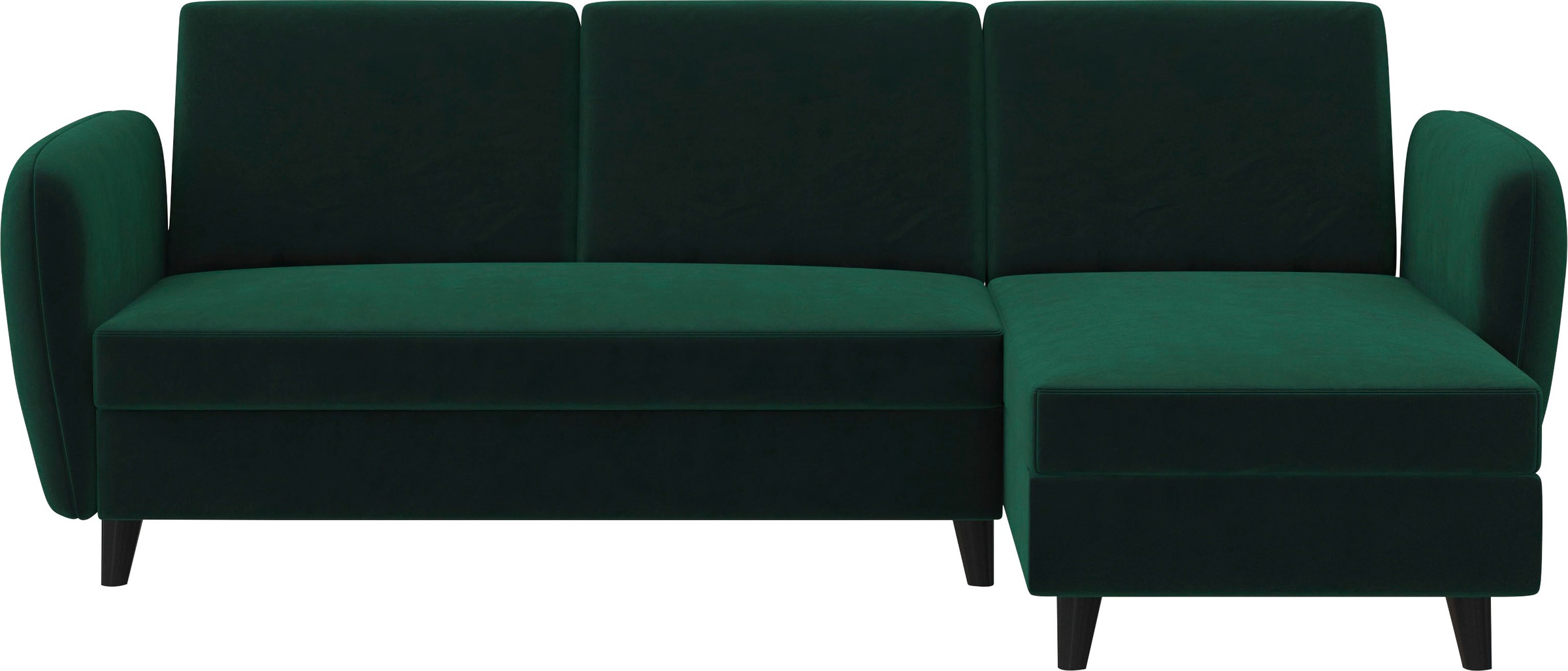 Dorel Home Ecksofa »Perry, L-Form,«, Rückenlehne, verschiedene Farbvarianten, Sitzhöhe 43 cm, Breite 219 cm