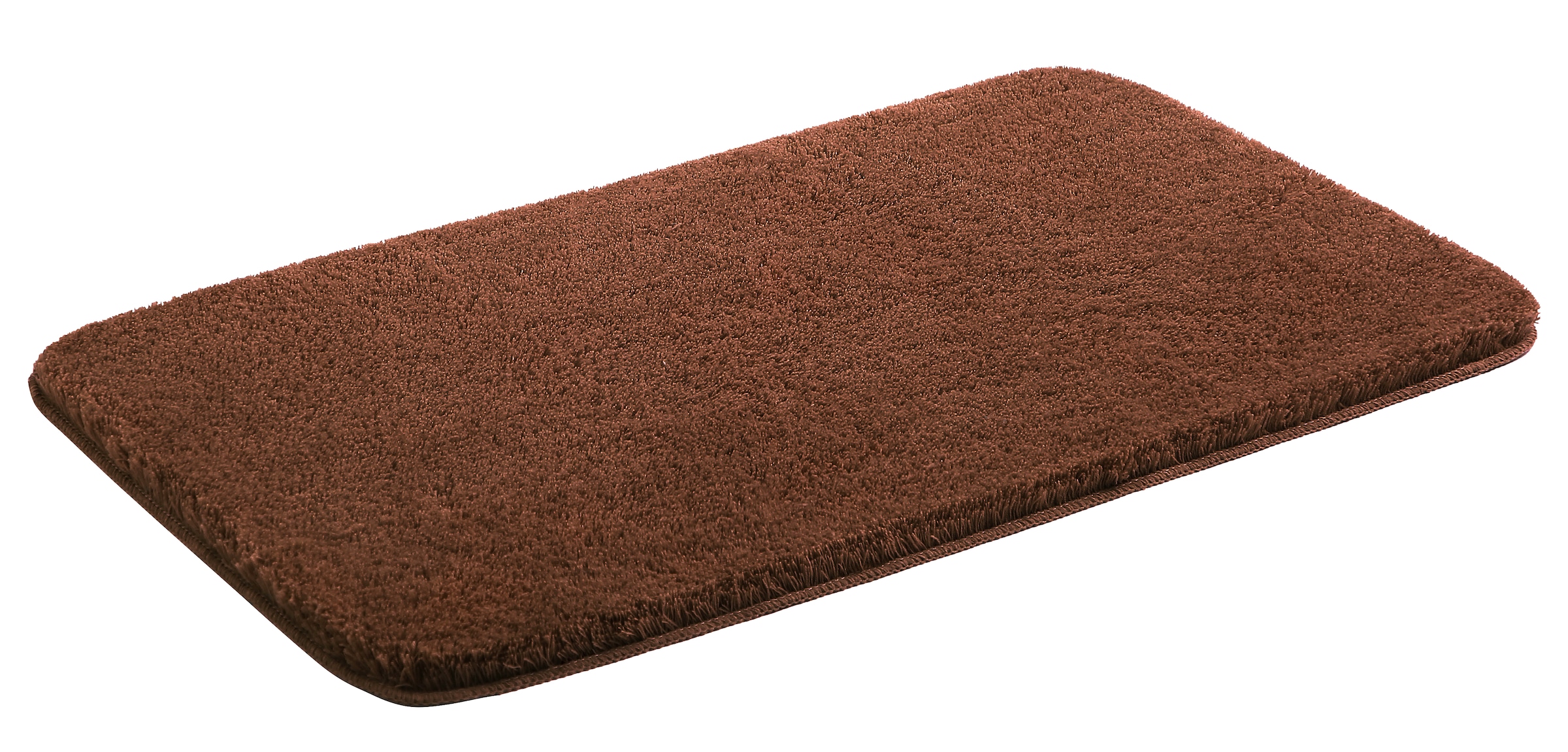 my home Badematte »Merida, Badvorleger, Badezimmer Teppich«, rutschhemmend beschichtet, fußbodenheizungsgeeignet-schnell trocknend-strapazierfähig, Badteppich, Uni Farben, rechteckig, rund & als 2-tlg. Set erhältlich