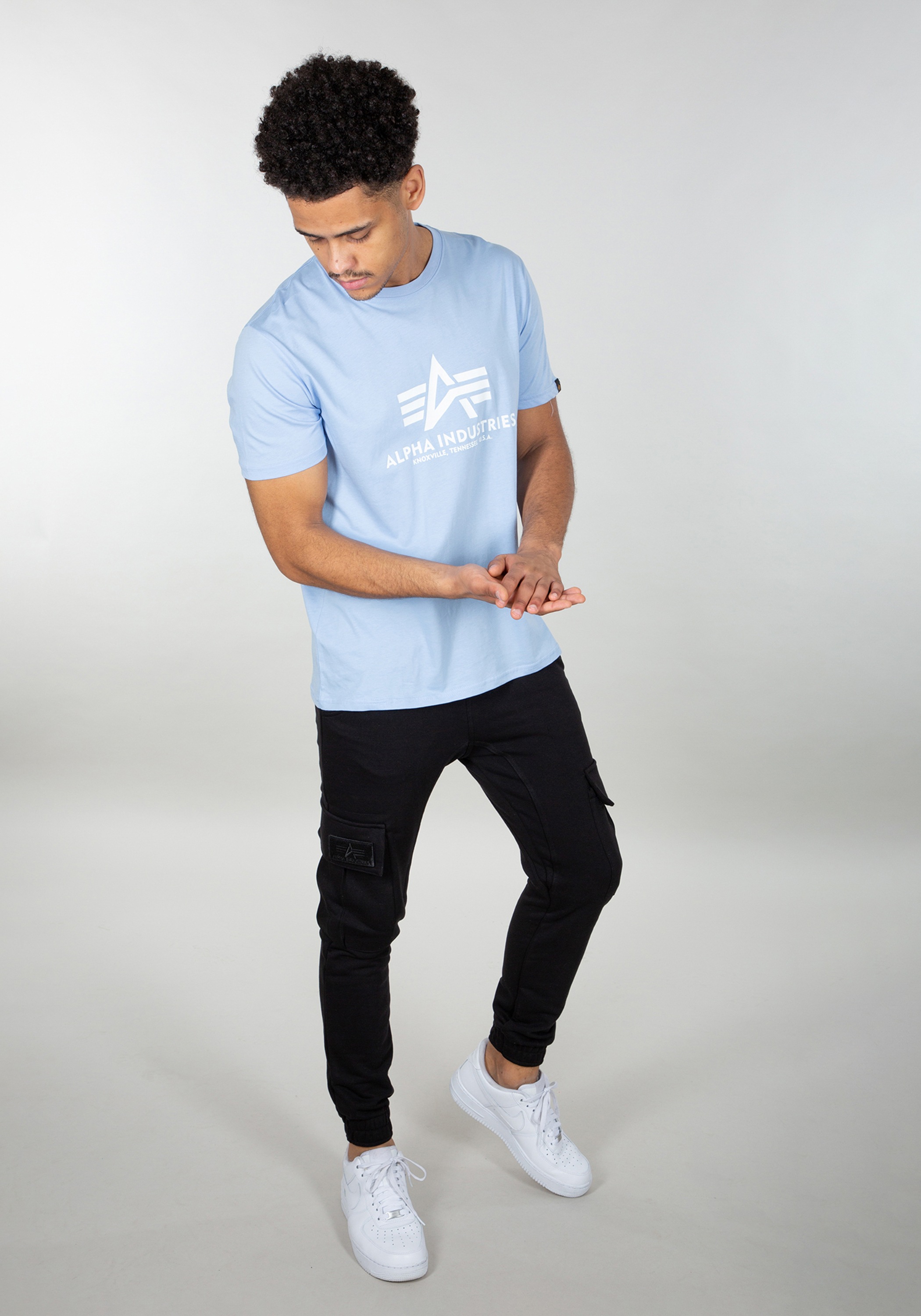Alpha Industries T-Shirt »Alpha Industries Men - T-Shirts Basic T-Shirt BL«