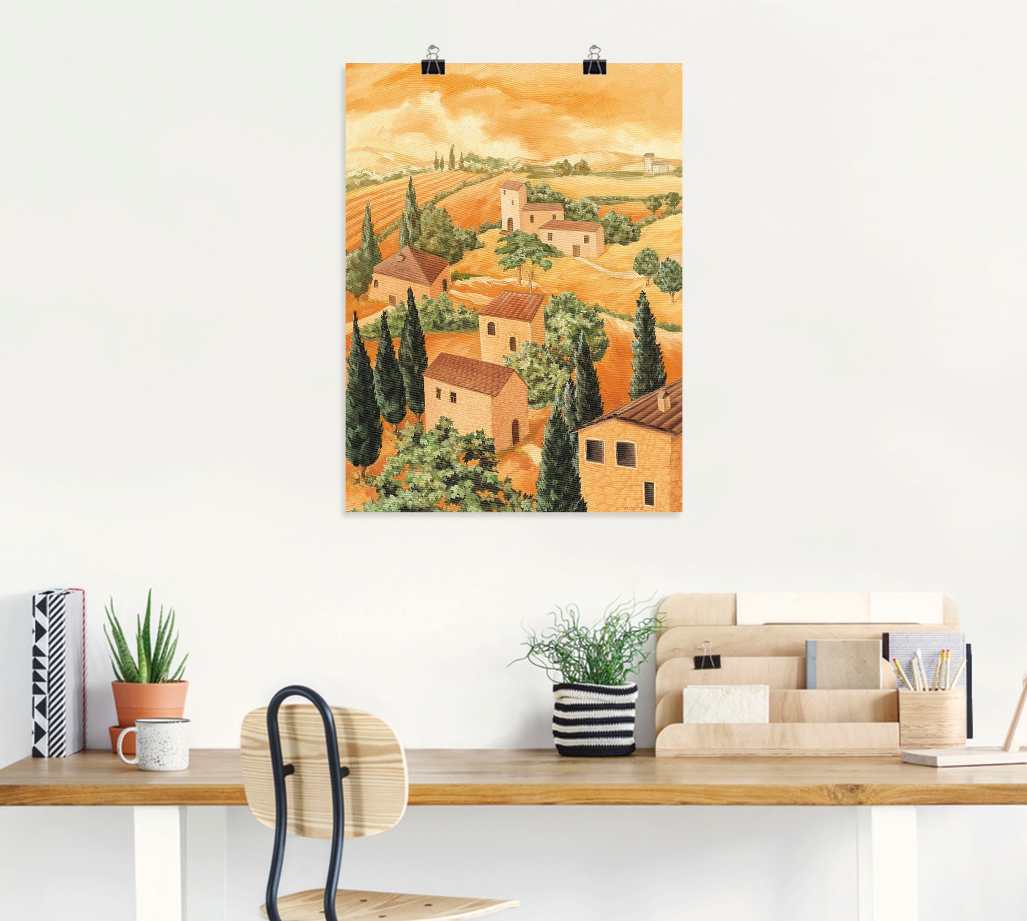 Artland Wandbild »Landschaft Italien«, Europa, (1 St.), als Alubild, Outdoorbild, Leinwandbild, Poster in verschied. Größen