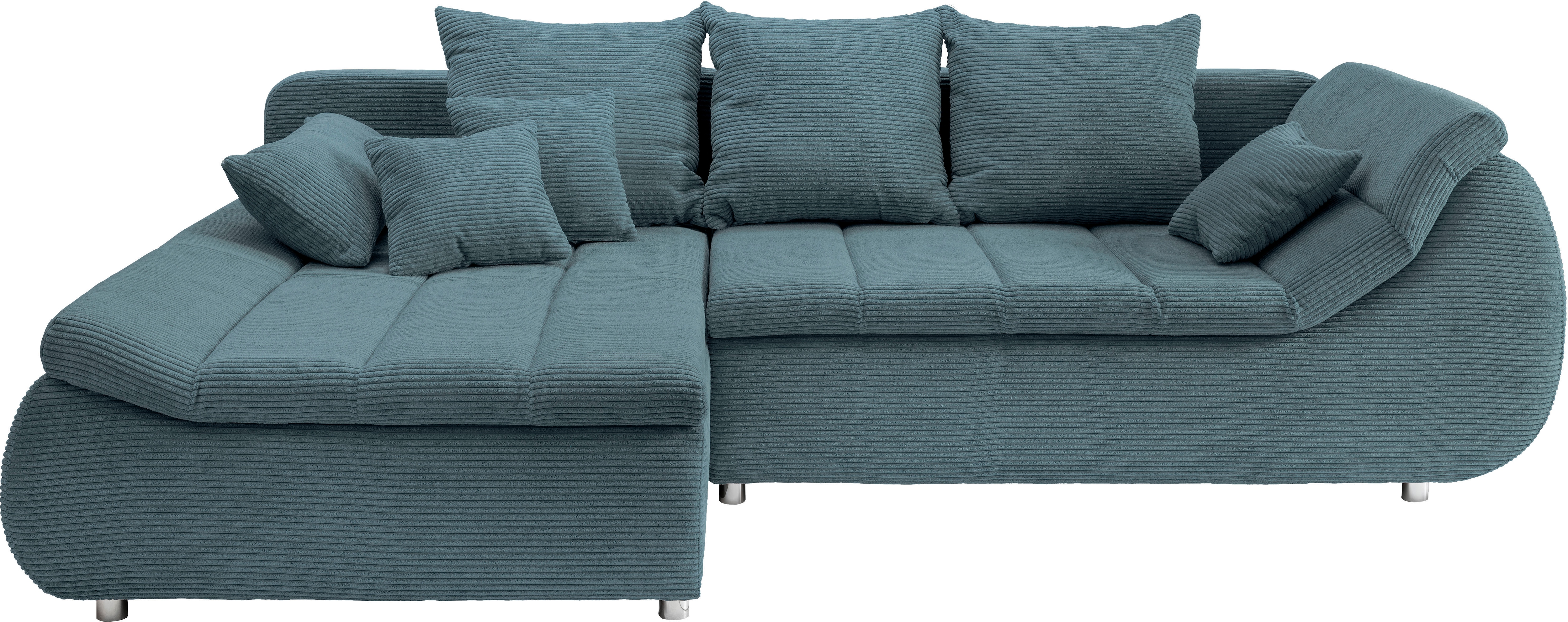 INOSIGN Ecksofa »Imola, bequem, aktuelle Steppung im Sitz, L-Form, Breite 2 günstig online kaufen