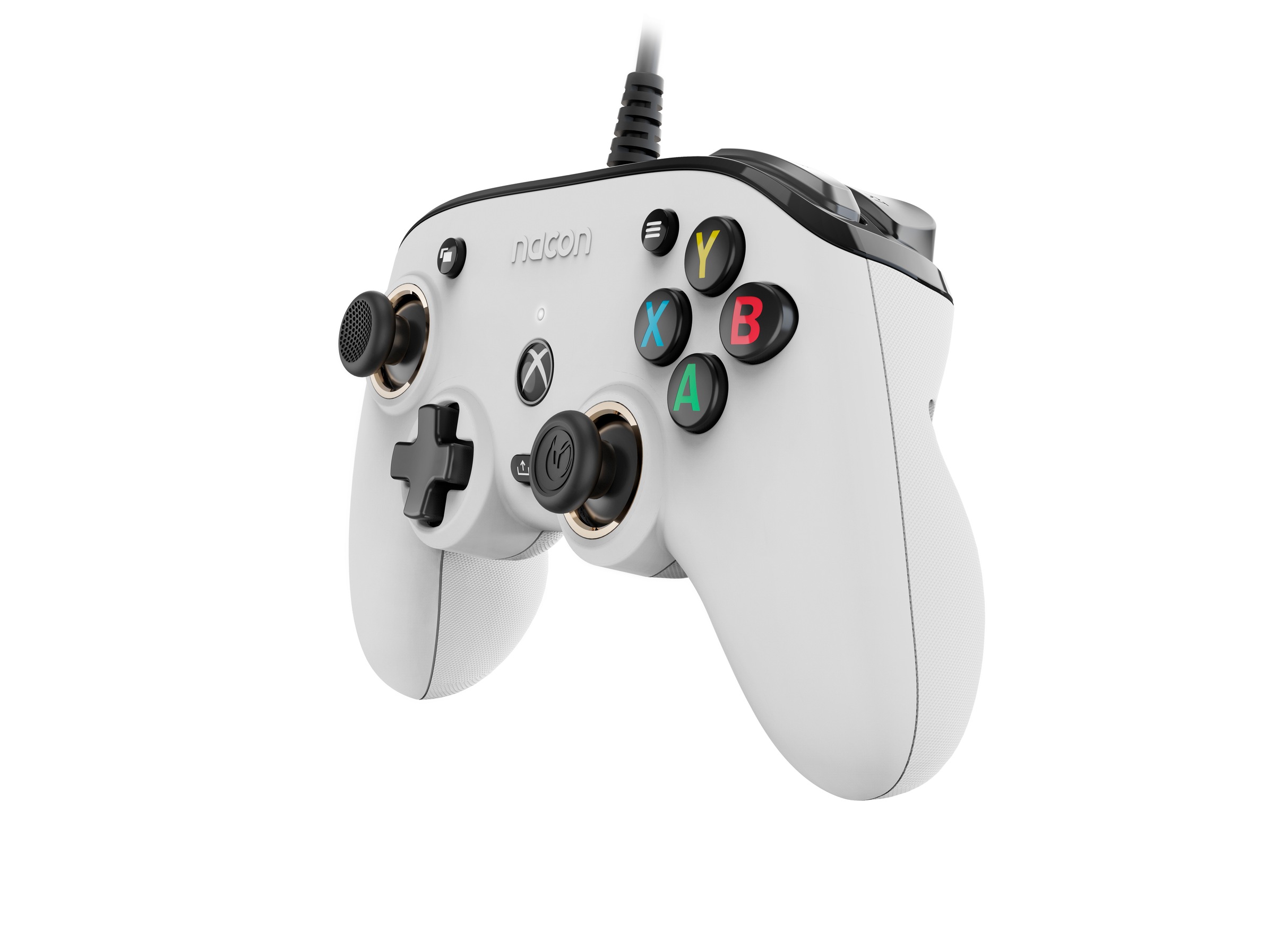 nacon Gaming-Controller »Nacon NA005301 Xbox Compact Controller PRO, kabelgebunden, USB, weiß«