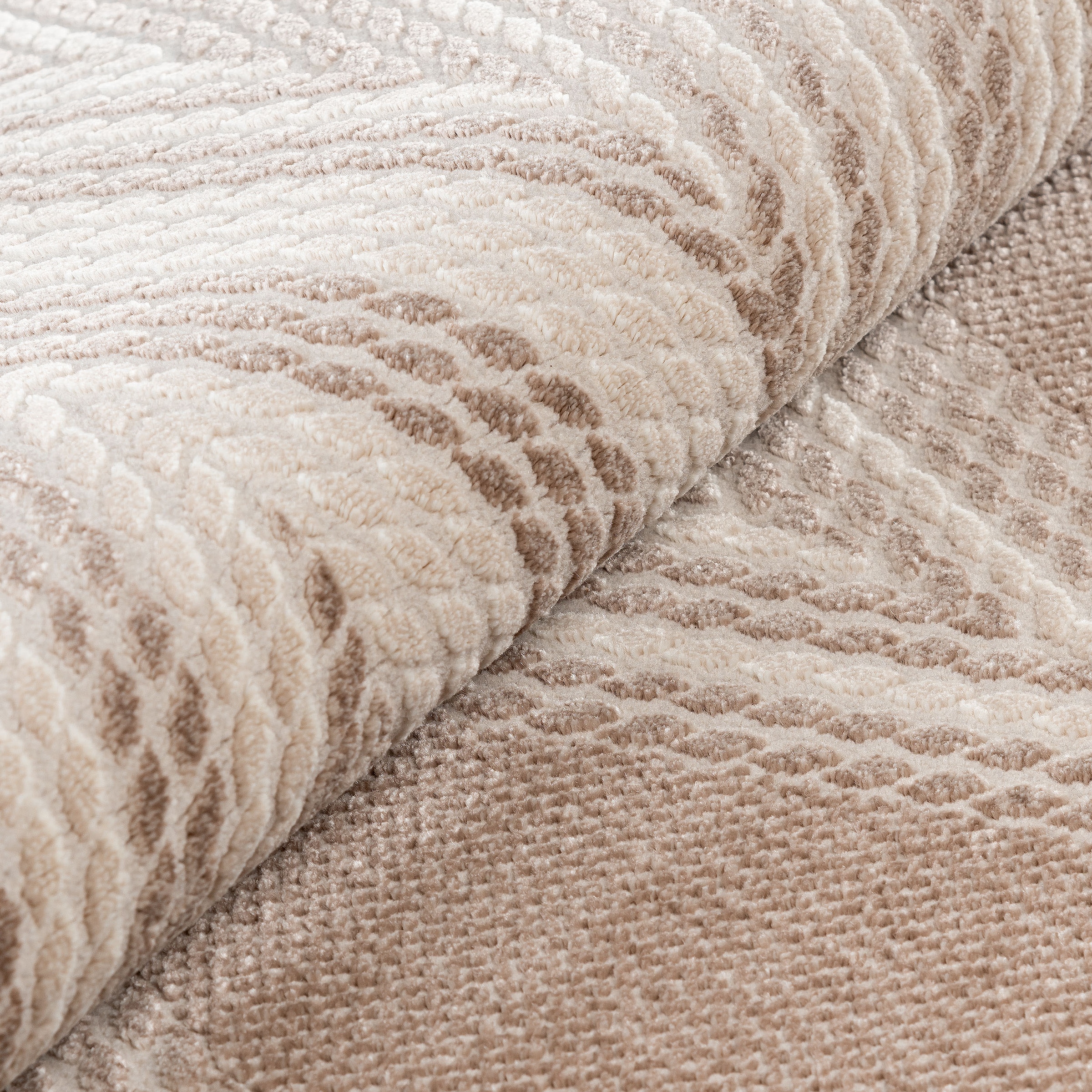 Sehrazat Teppich »Luxury 6500«, rechteckig, 13 mm Höhe, Wohnzimmer, Kurzflor, Hoch Tief Struktur