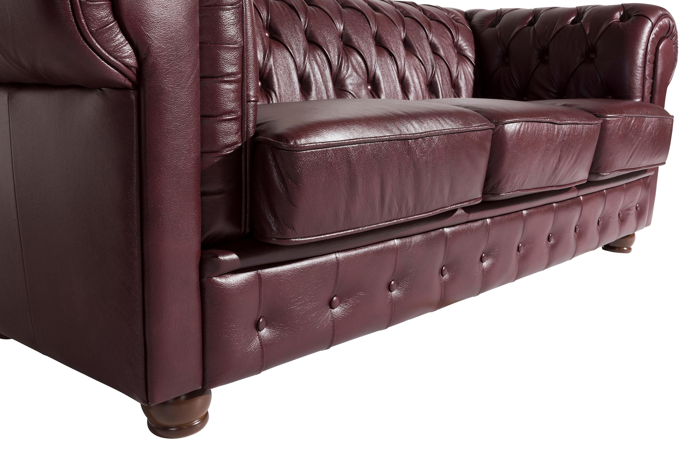 Max Winzer® Chesterfield-Sofa »Bristol«, mit edler Knopfheftung, Breite 200 cm