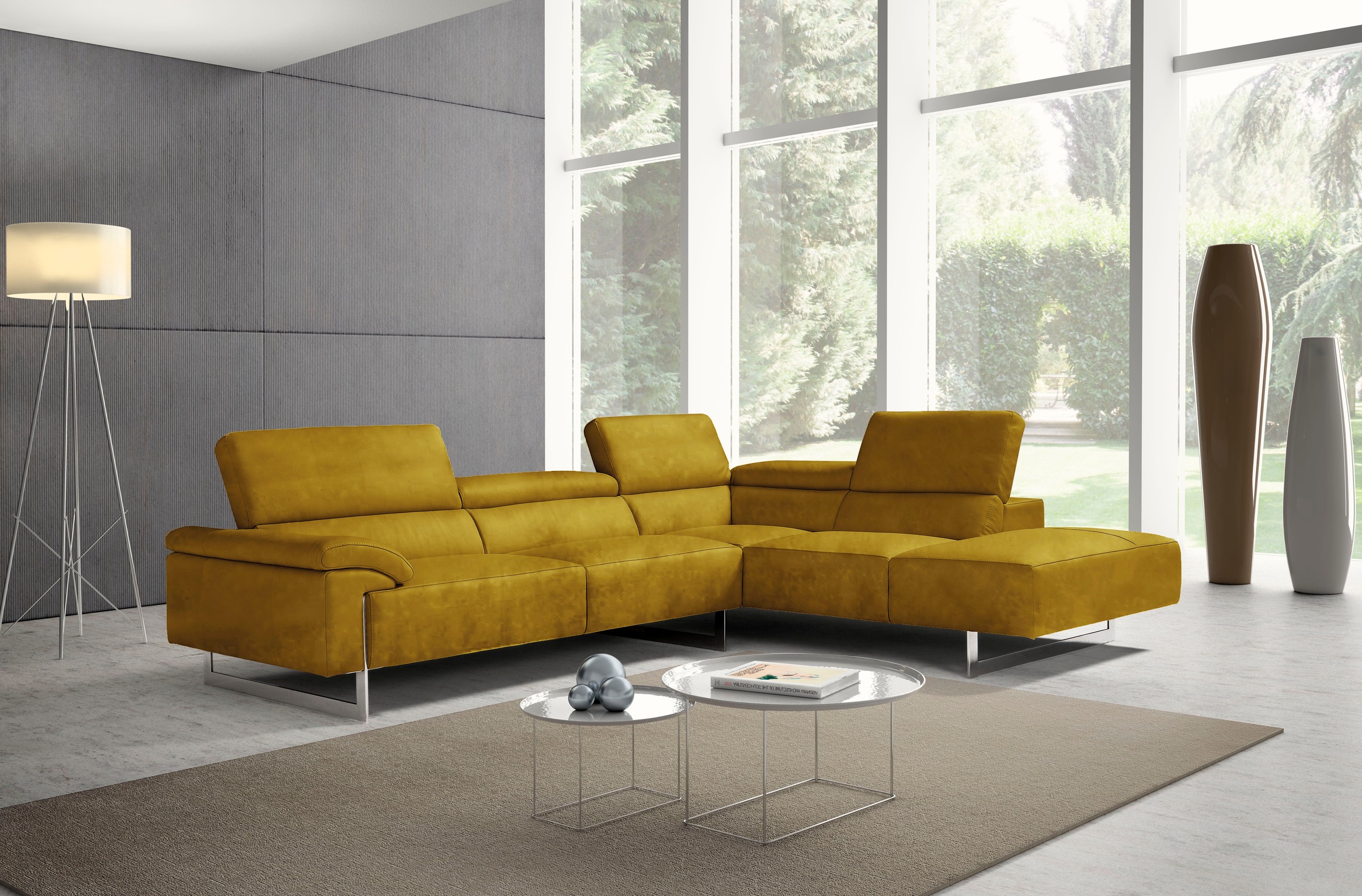 Egoitaliano Ecksofa »Malika, elegant und bequem, Designsofa, L-Form«, mit O günstig online kaufen