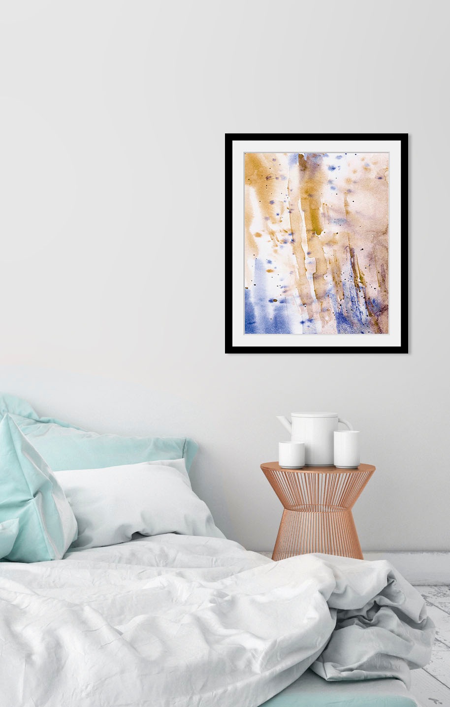 queence Bild »Aquarelle«, Abstrakt-Kunst-Figuren, (1 St.), HD Premium Poste günstig online kaufen