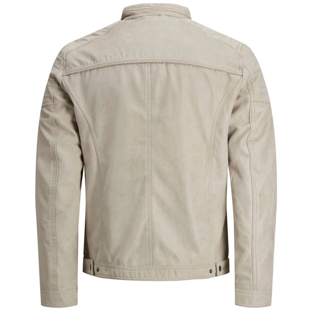 Jack & Jones Bikerjacke »ROCKY JACKET«, ohne Kapuze