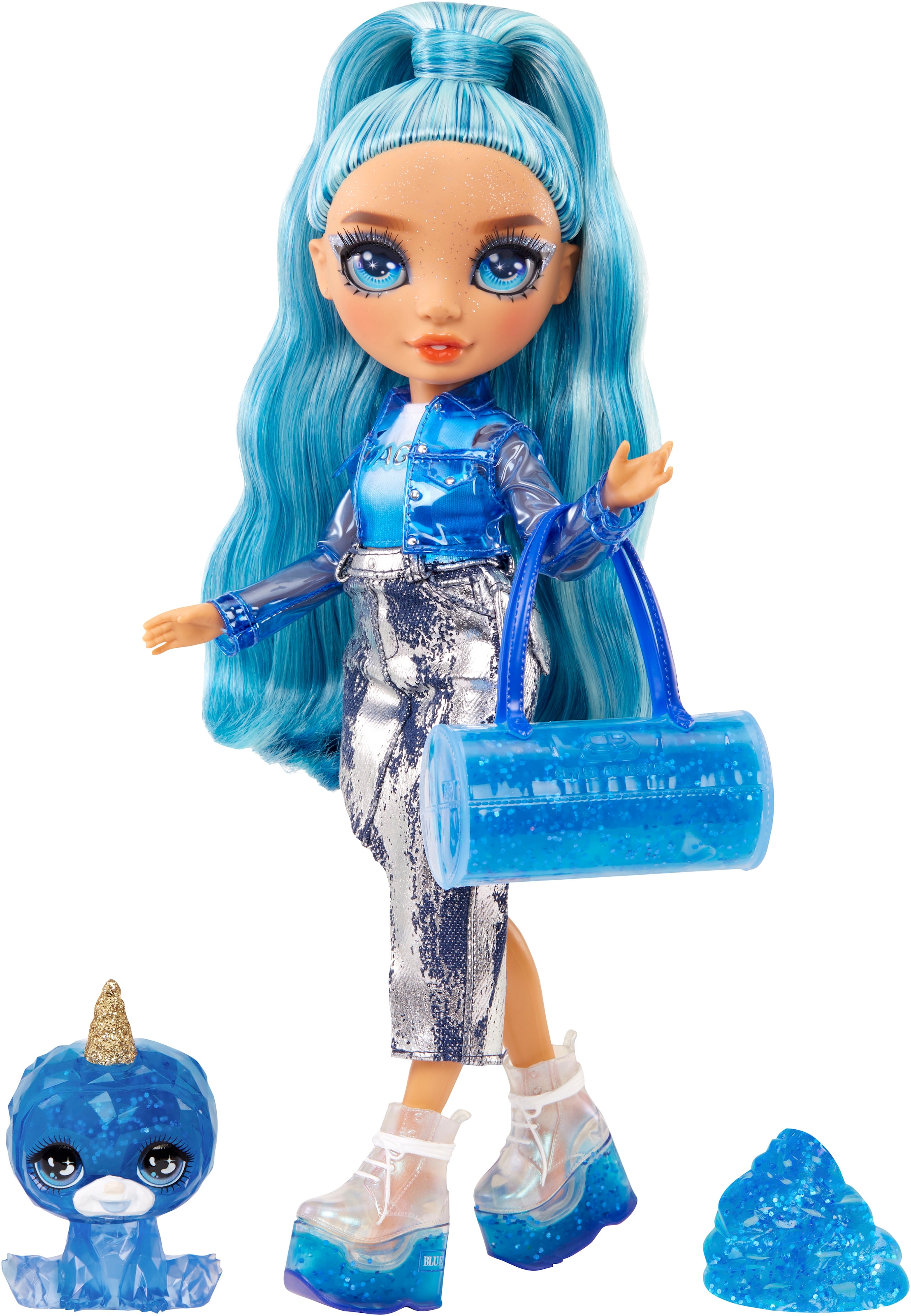 RAINBOW HIGH Anziehpuppe »Classic Rainbow Fashion Doll - Skyler (blue)«