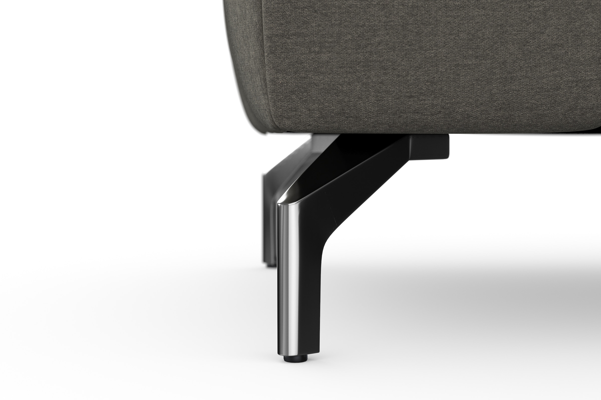 sit&more Hocker »Cool« mit silberfarbenen Füßen