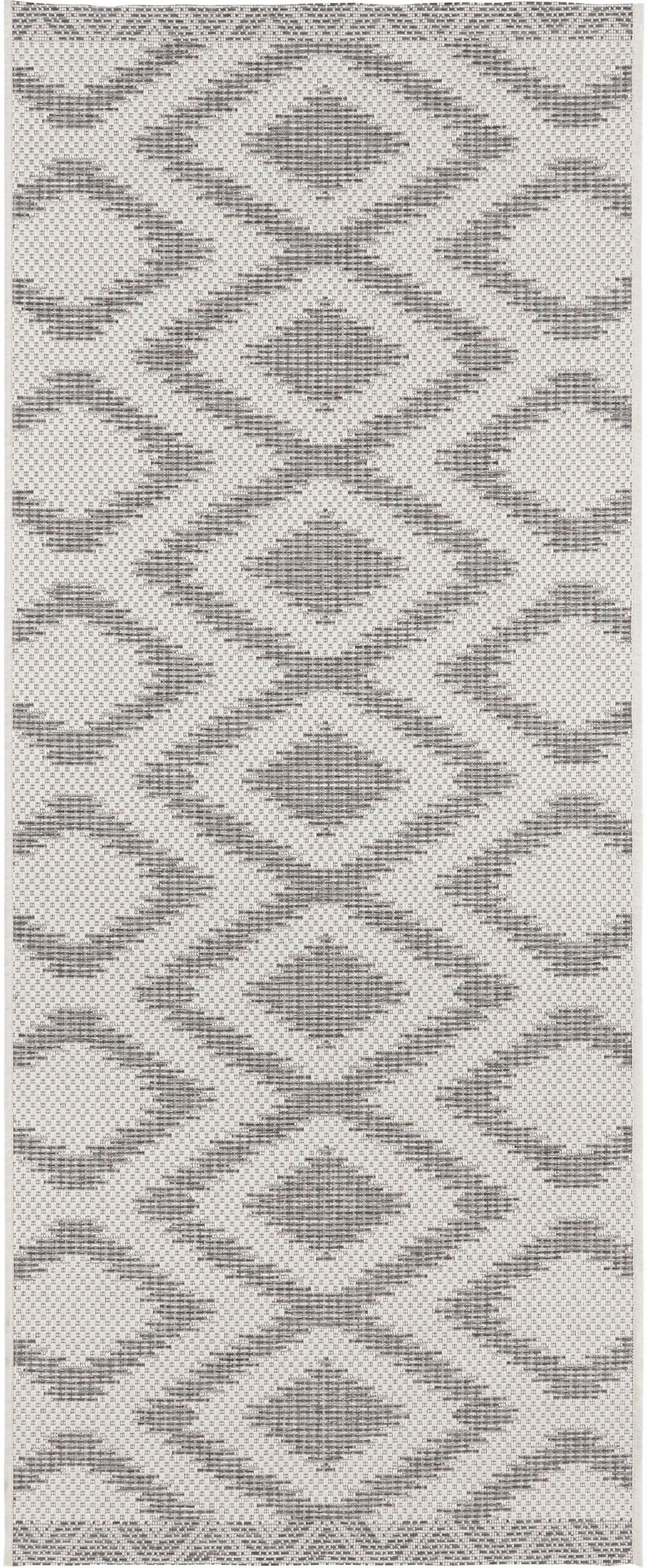 NORTHRUGS Läufer »Isle«, rechteckig, 4 mm Höhe, In-und Outdoor geeignet, Strapazierfähig und pflegeleicht, Flachgewebe