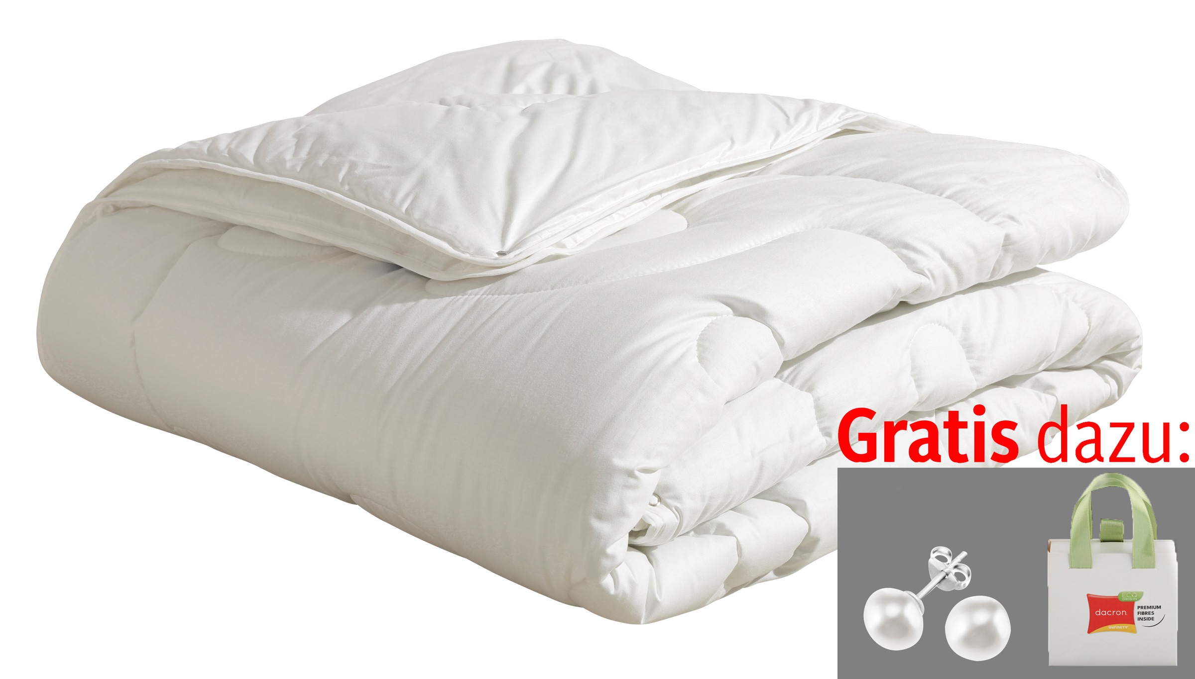 Beco Kunstfaserbettdecke »Aerelle™ Blue "Gold" NEUHEIT Bettdecke mit Gratis günstig online kaufen