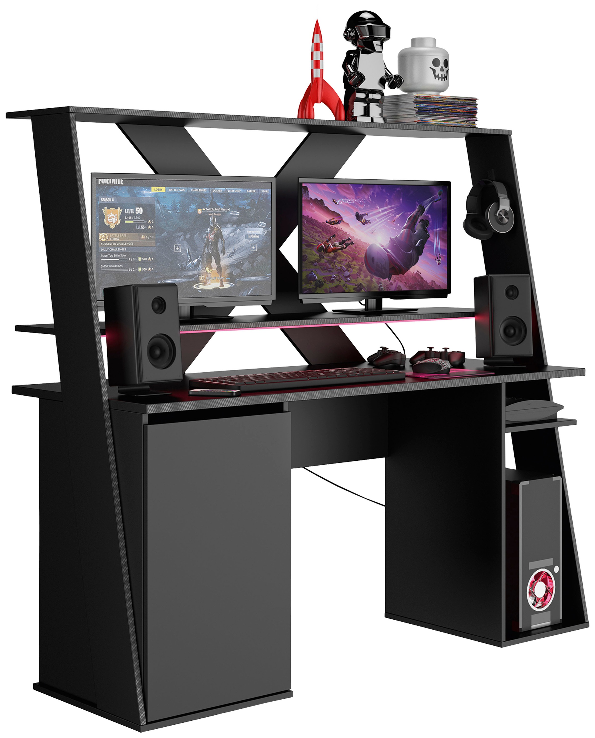 Gami Gamingtisch »AXYON« 1 Stk. tlg. Das ganze Material findet seinen Platz günstig online kaufen