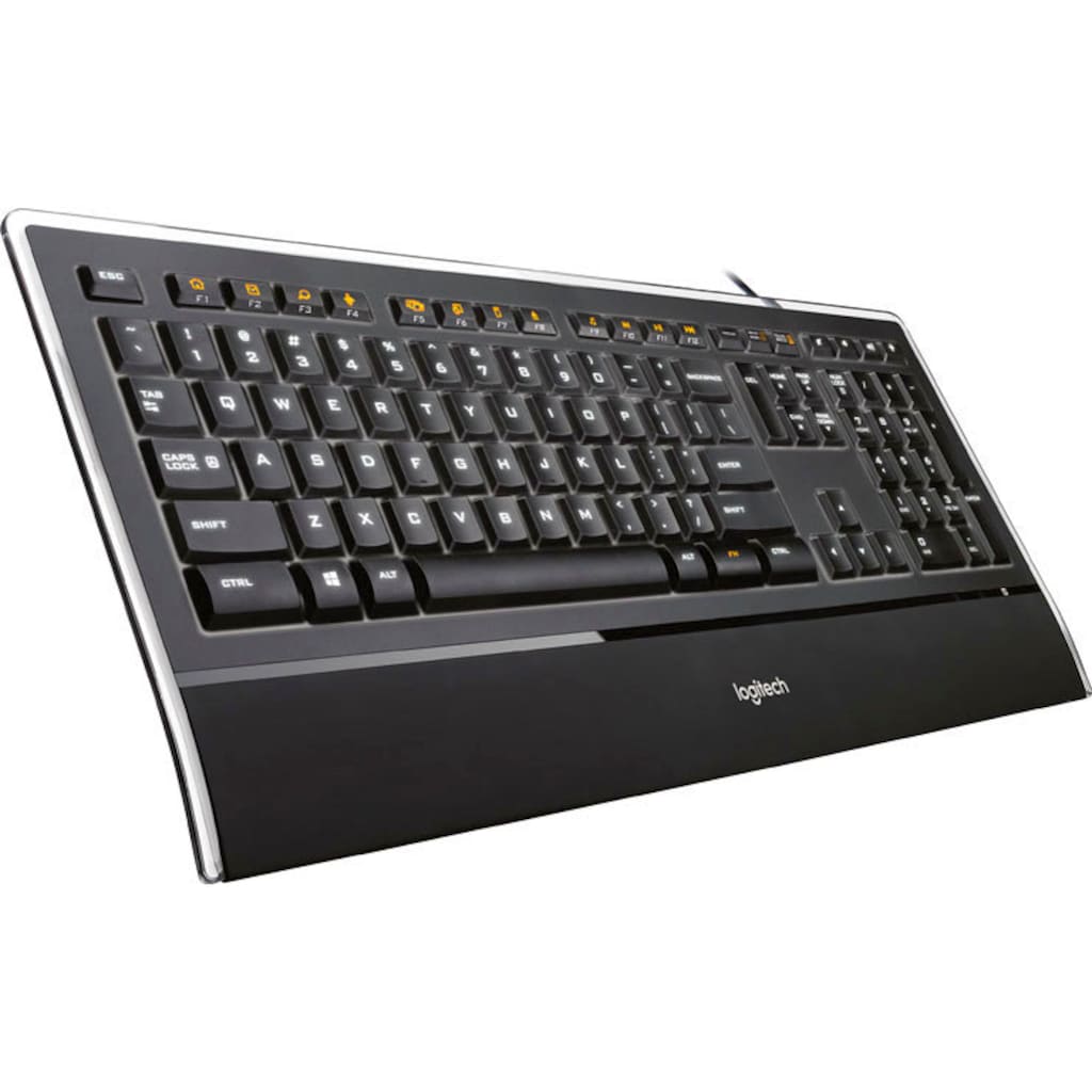 Logitech Tastatur »Illuminated Keyboard K740«