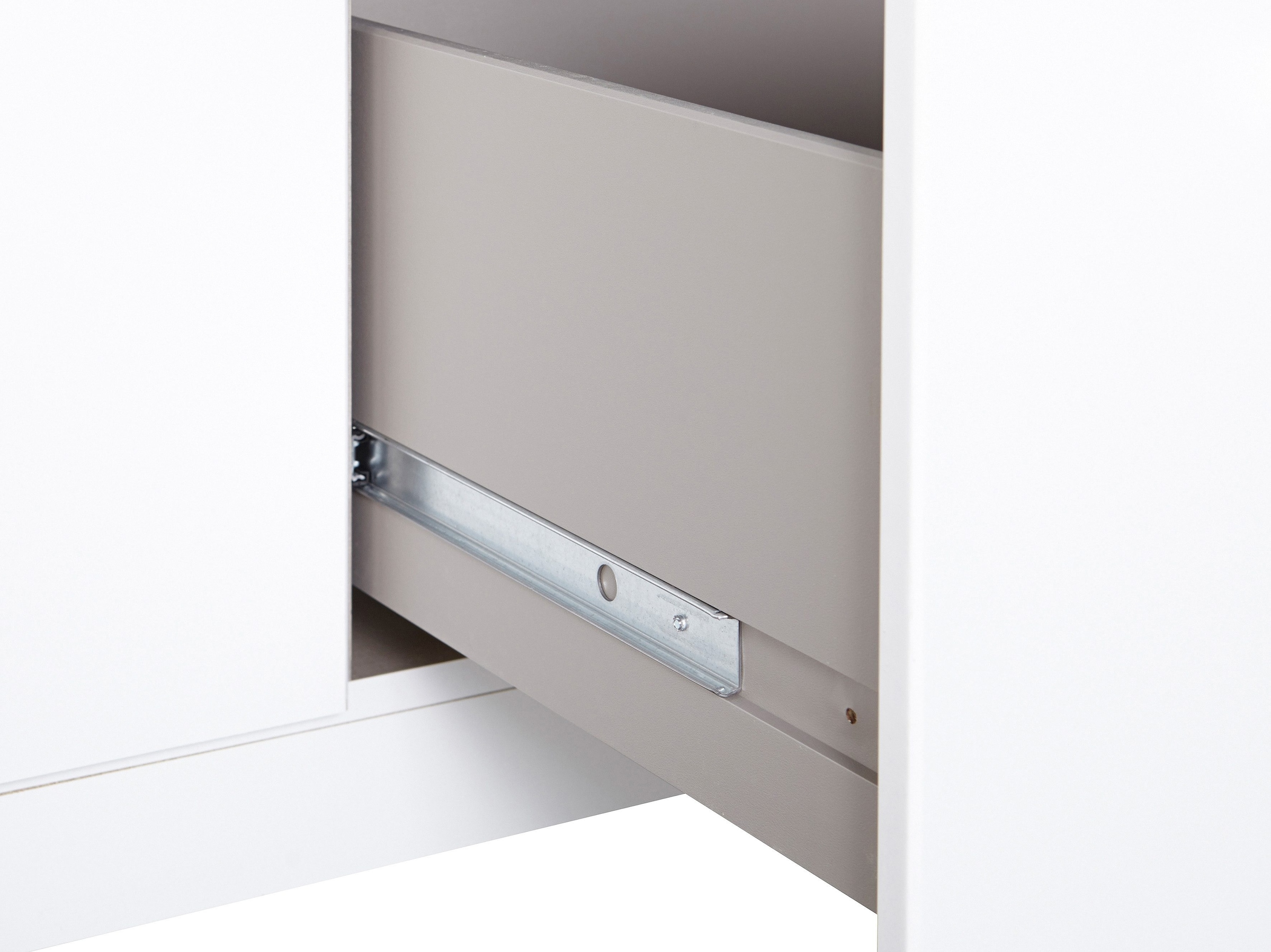 rauch Kleiderschrank »Drehtürenschrank Schrank Garderobe BURANO«, mit Schubladen und Spiegelumrandung in Farbabsetzung MADE IN GERMANY