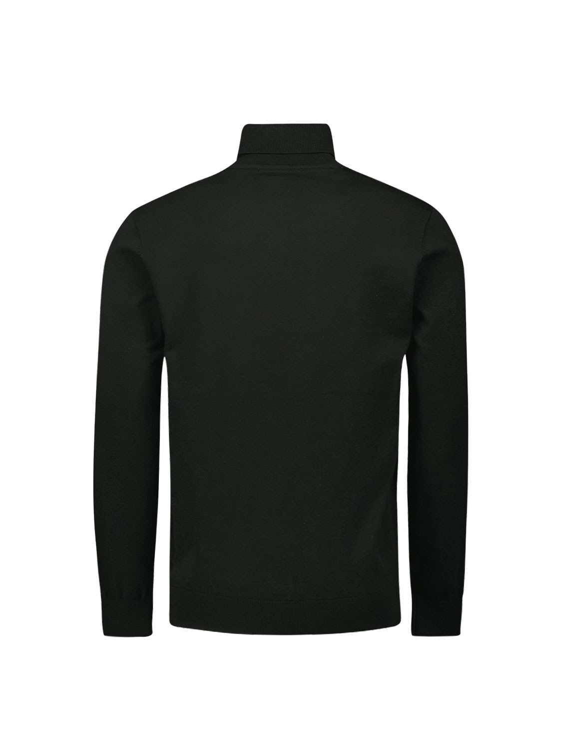 NO EXCESS Rollkragenpullover, mit Logo-Badge