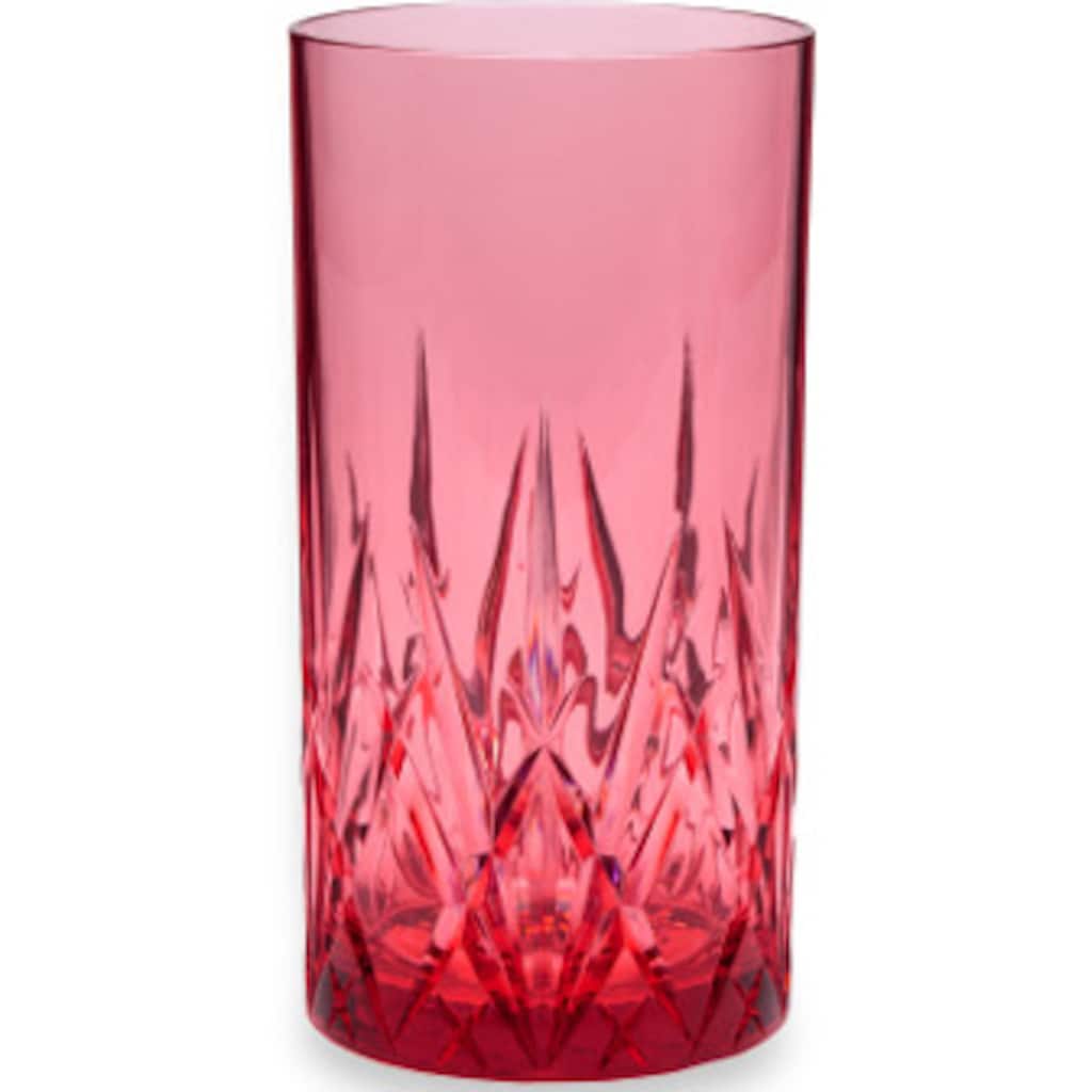 Q Squared NYC Longdrinkglas, (Set, 2 tlg., 2 x Gläser), aus sicherem Material - TRITAN-Kunststoff, 500 ml, 2-teilig
