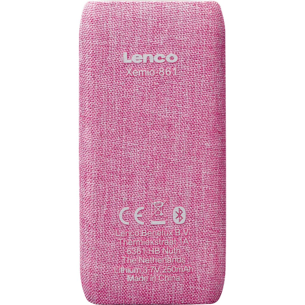 Lenco MP4-Player »Xemio-861PK MP4 Player«, (64 GB)