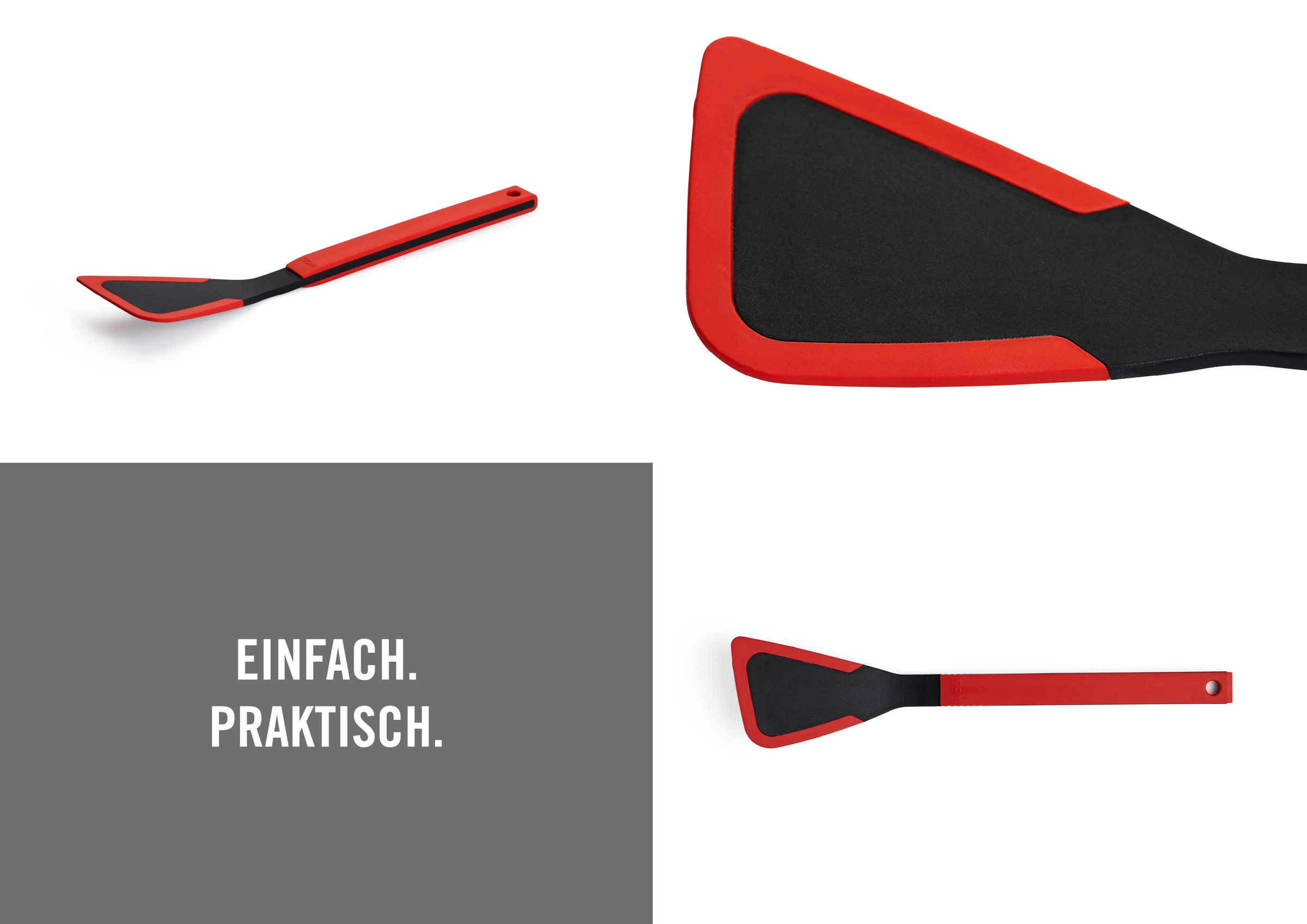 WOLL Pfannenwender »Cook it« aus hochwertigem Kunststoff und Silikon günstig online kaufen