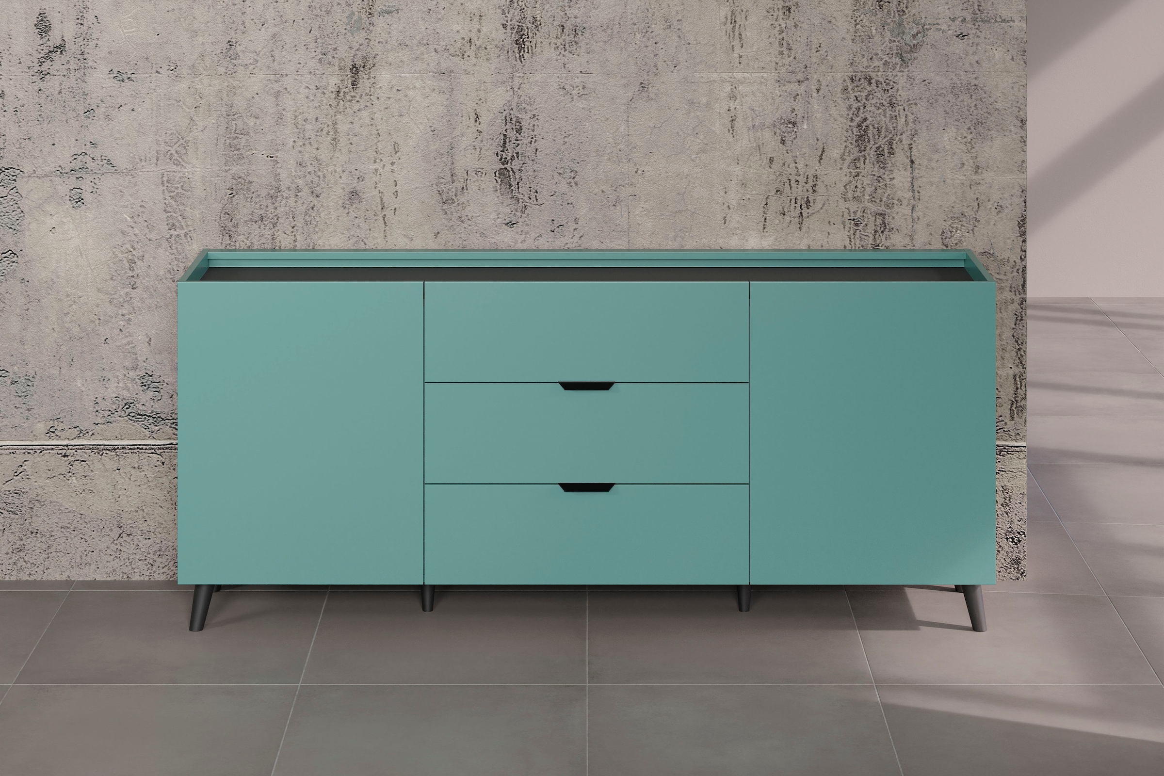 andas Sideboard »Mikkeline«, (1 St.), TV-Schrank, B / H: 180 / 82 cm