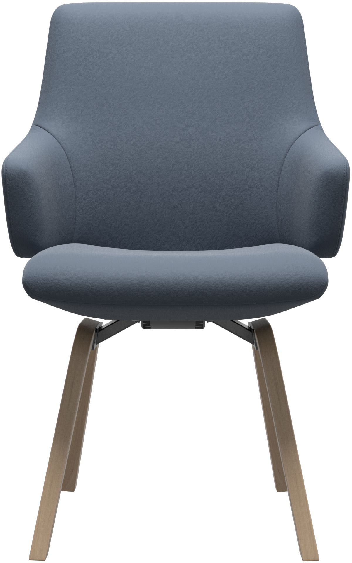 Stressless® Polsterstuhl »Laurel«, Leder PALOMA, Low Back mit Armlehne, Größe L, mit schräggestellten Beinen in Eiche
