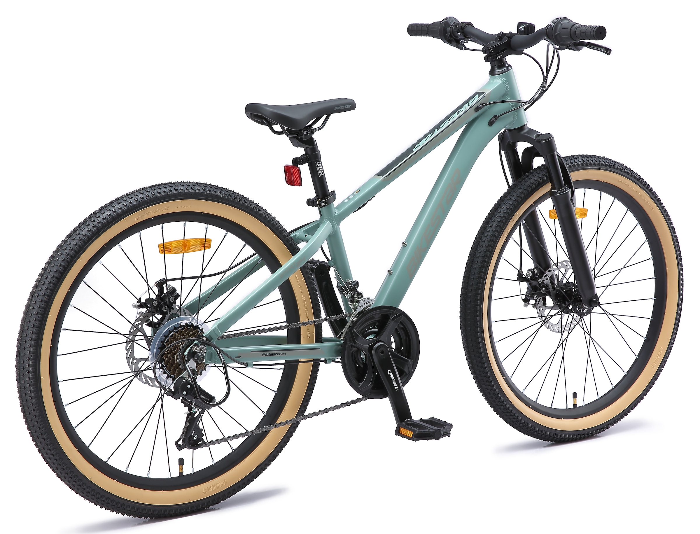 Bikestar Jugendfahrrad 21 Gang Shimano RD-TY21 Schaltwerk Kettenschaltung
