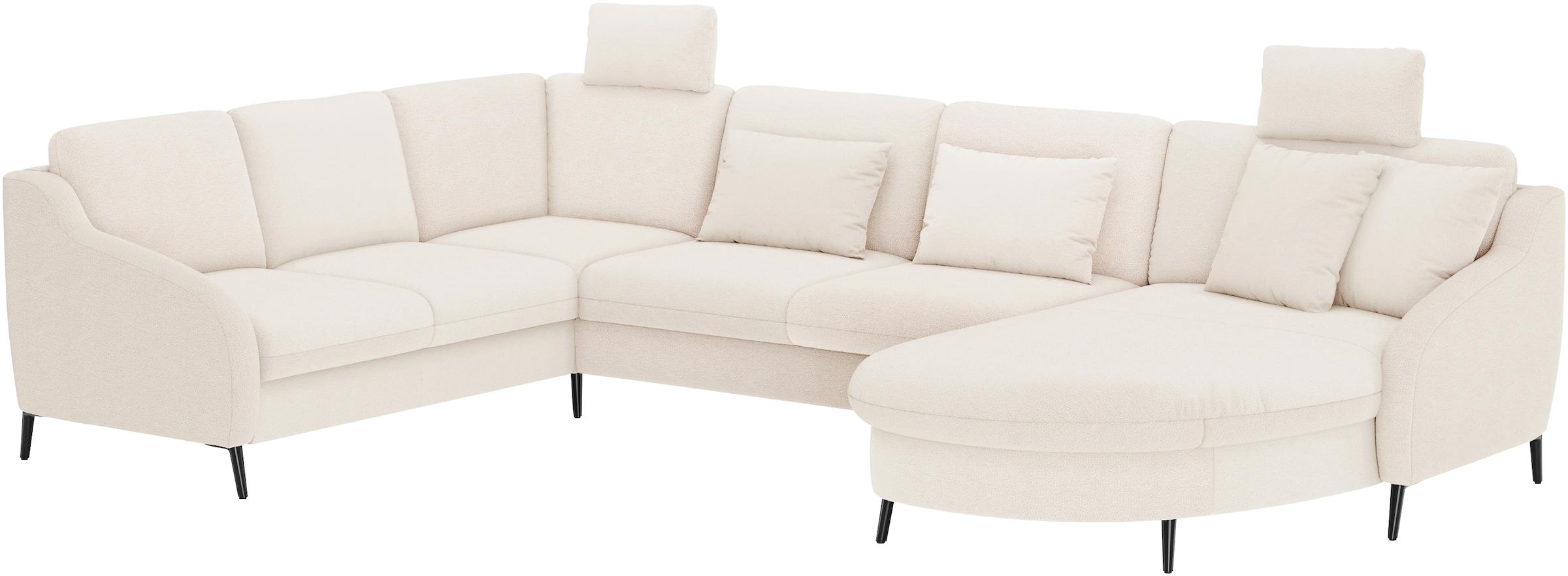 sit&more Wohnlandschaft »Soul U-Form«, wahlweise mit Bettfunktion und Schubkasten