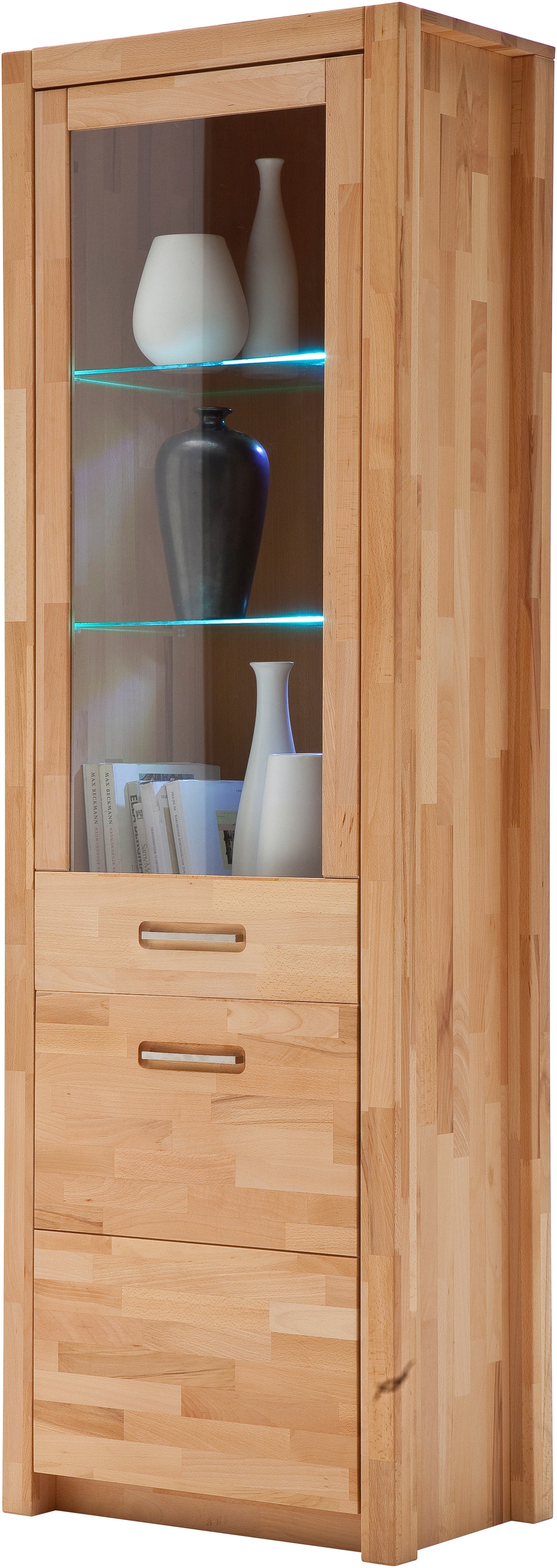 MCA living Vitrine »Fenja Standvitrine, Glasvitrine, Stauraumvitrine, Hochs günstig online kaufen