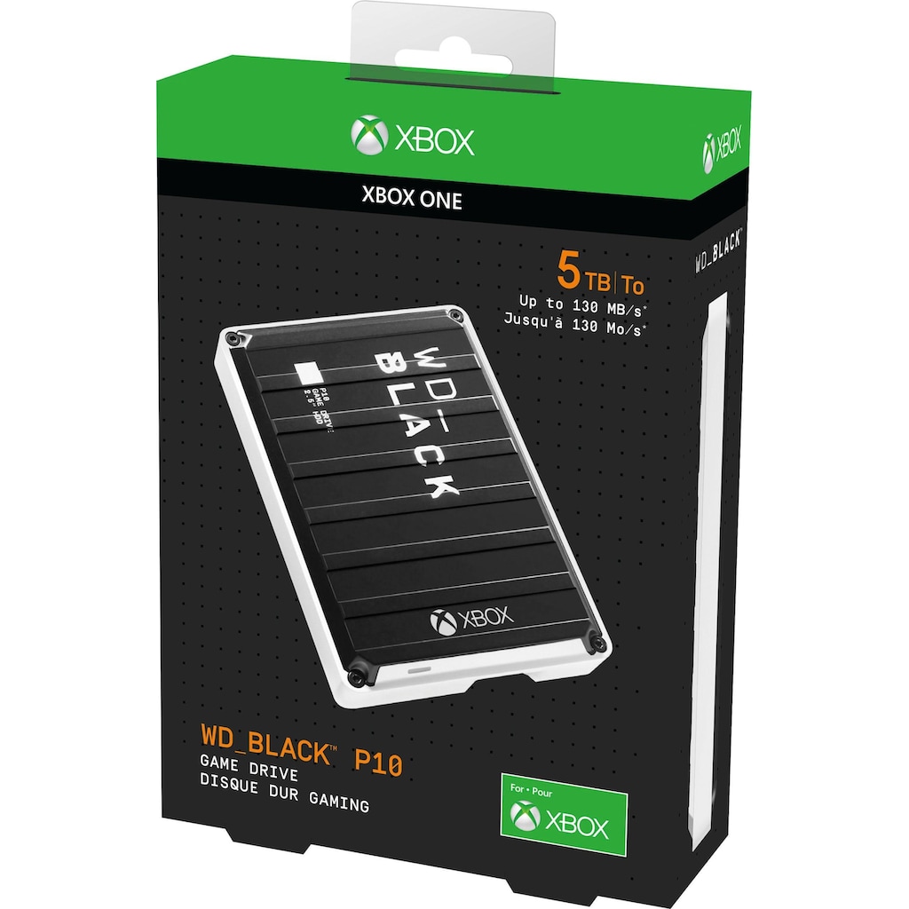 WD_Black externe Gaming-Festplatte »P10 Game Drive für Xbox One™«, 2,5 Zoll, Anschluss USB 3.2