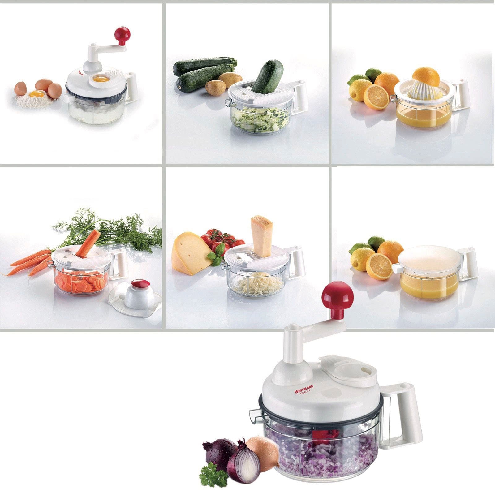 WESTMARK Zerkleinerer »Multi-Kulti«, 9 in 1, Made in Germany