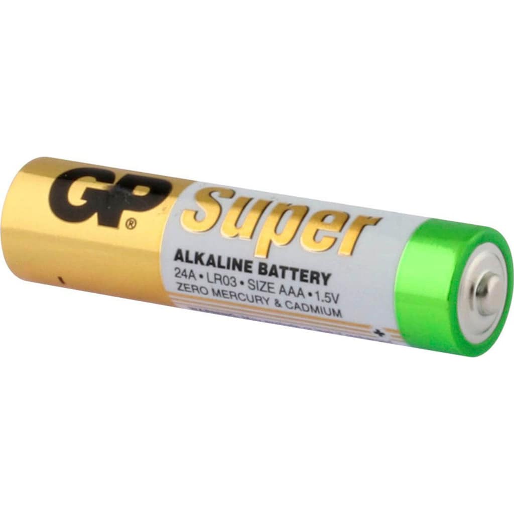 GP Batteries Batterie »16 Stück (8+8) AAA Micro Super Alkaline, 1,5V«, 1,5 V, (Spar-Set, 16 St.)