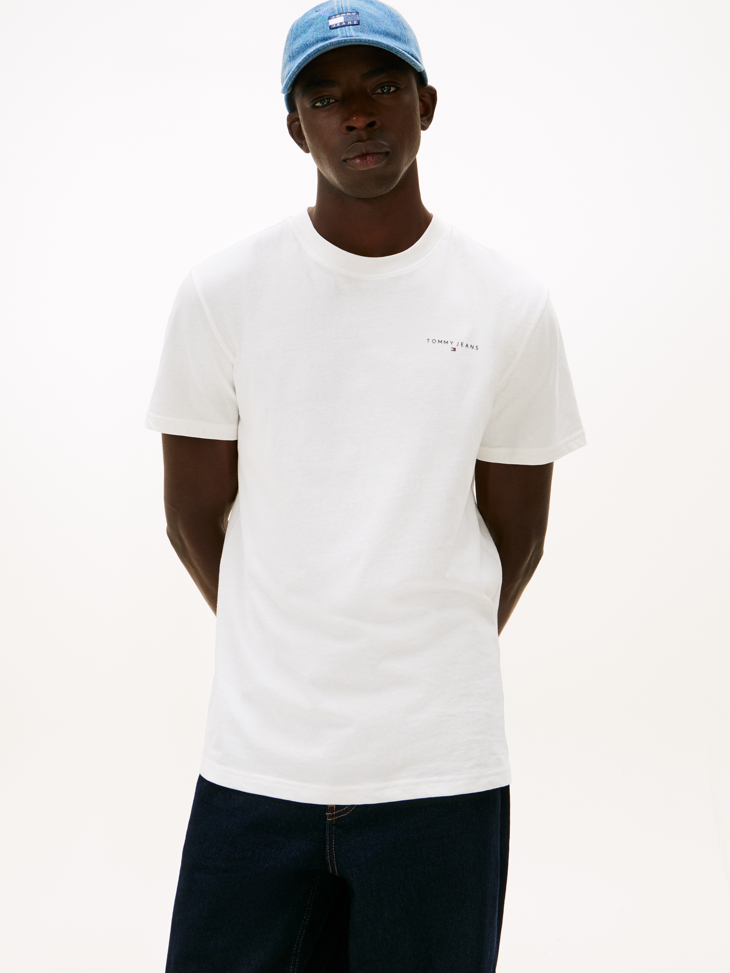 Tommy Jeans T-Shirt »TJM SLIM FIT LINEAR 2PACK« Packung, 2 Stk.