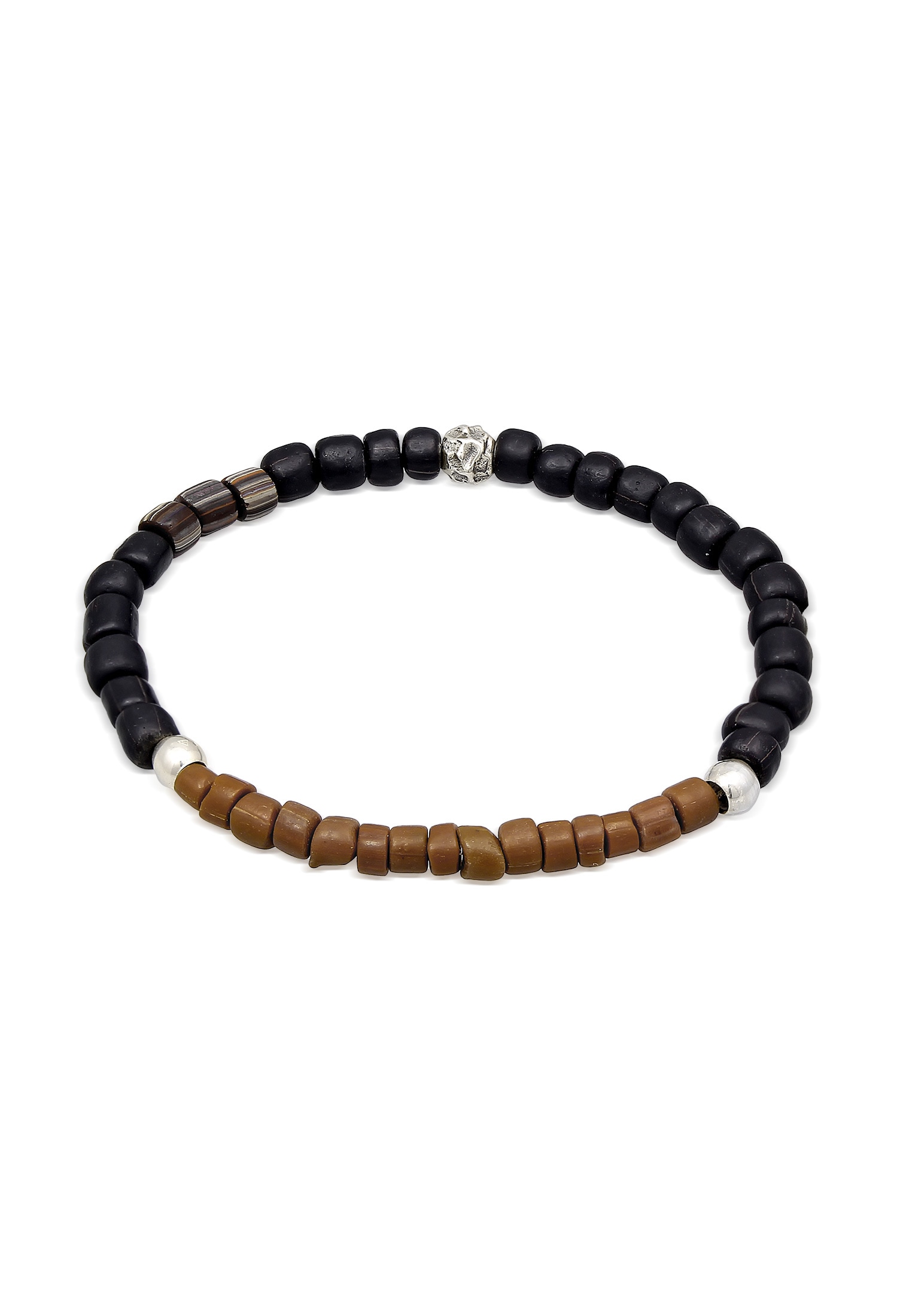 Kuzzoi Armband »Glas Beads 925 bestellen Silber«