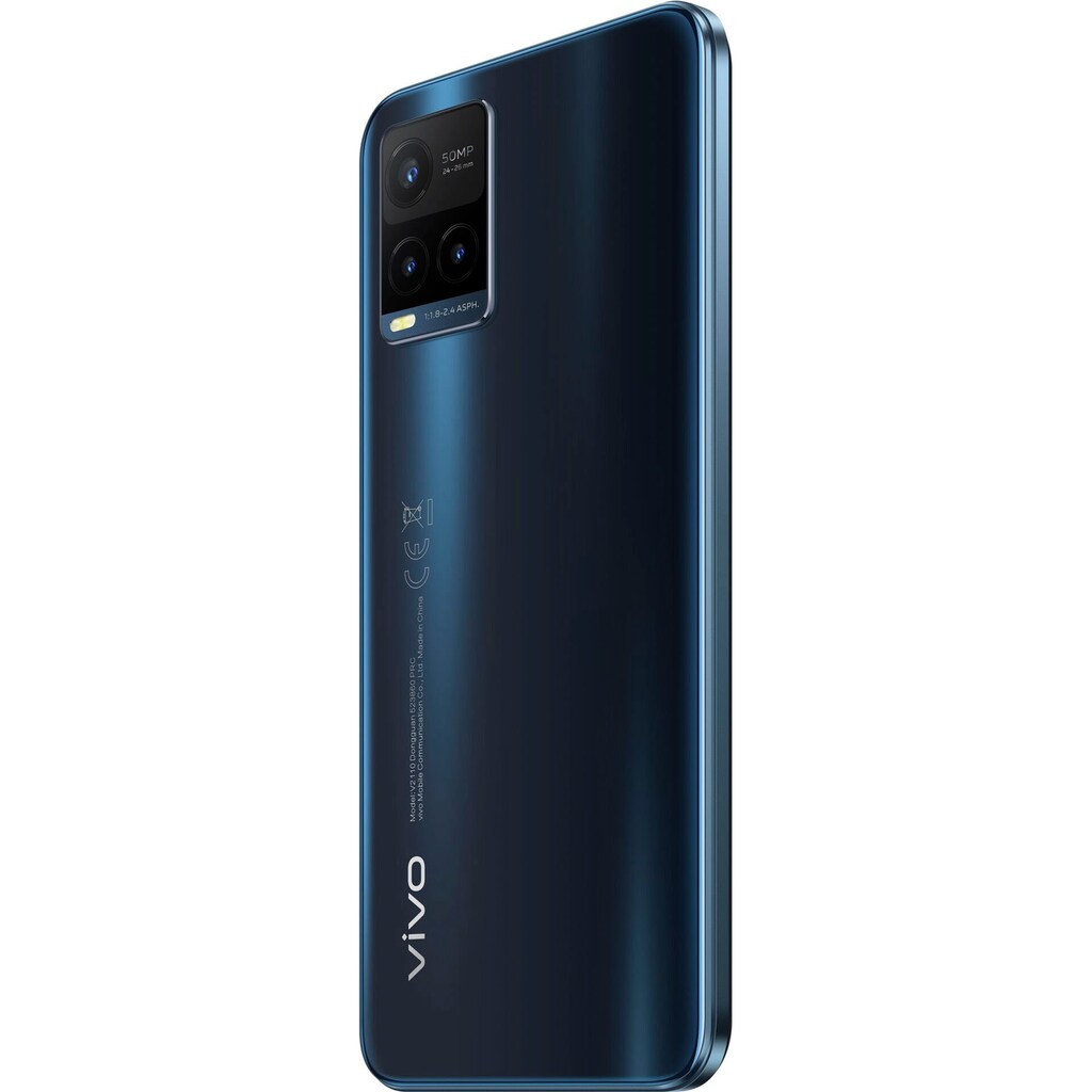 Vivo Smartphone »Y21s«, mirrow blue, 16,51 cm/6,5 Zoll, 128 GB Speicherplatz, 50 MP Kamera