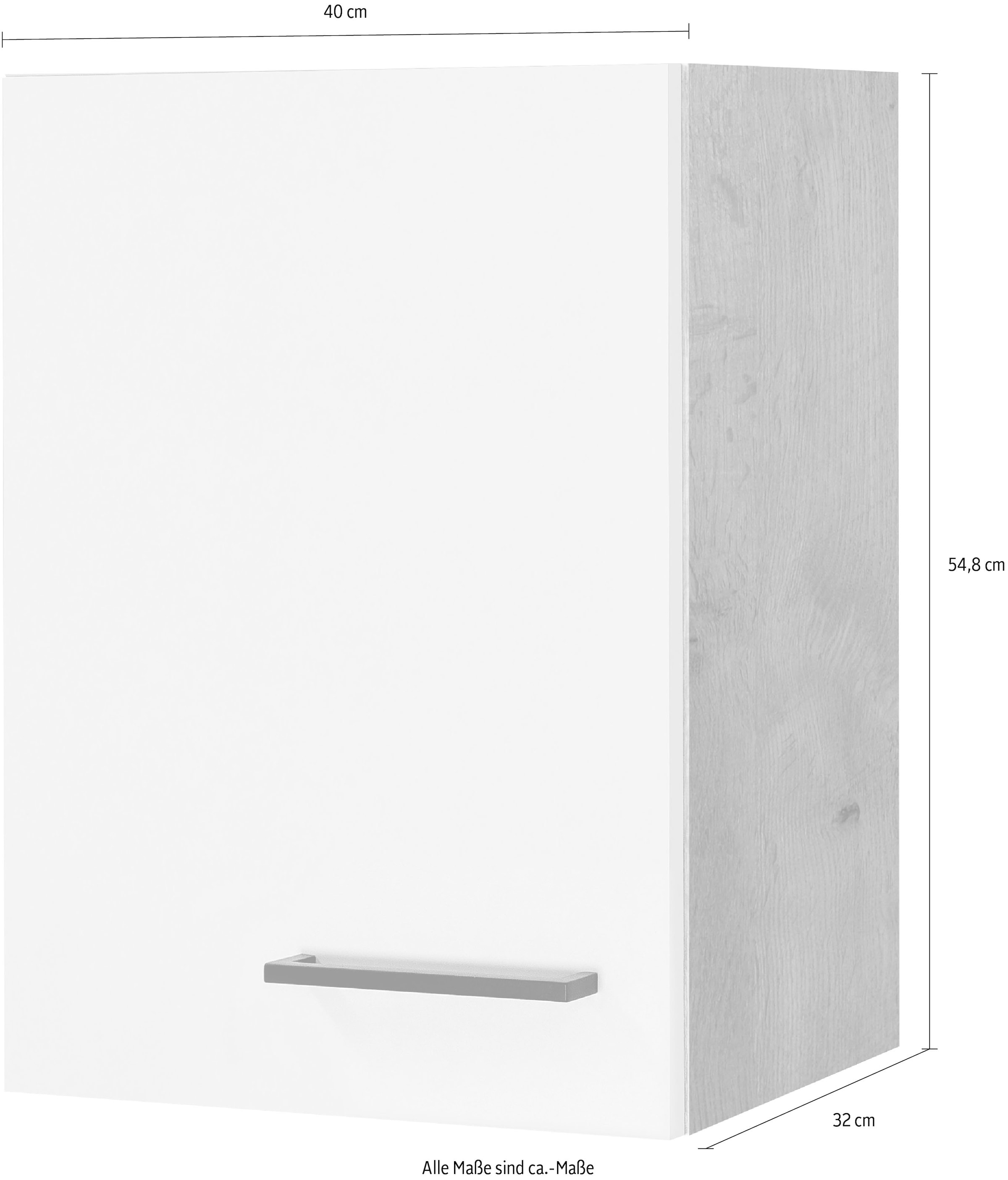 Flex-Well Hängeschrank »Vintea«, (B x H x T) 40 x 54,8 x 32 cm, mit  Metallgriffen auf Raten kaufen