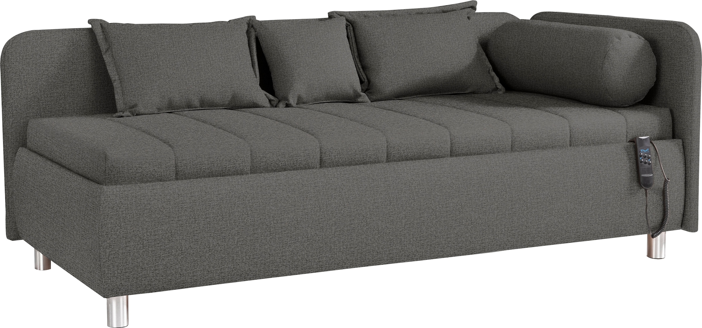 alina Schlafsofa »Kiana«, Liegefläche 90/200 cm oder 100/200 cm, Bettkasten, Zierkissen-Set
