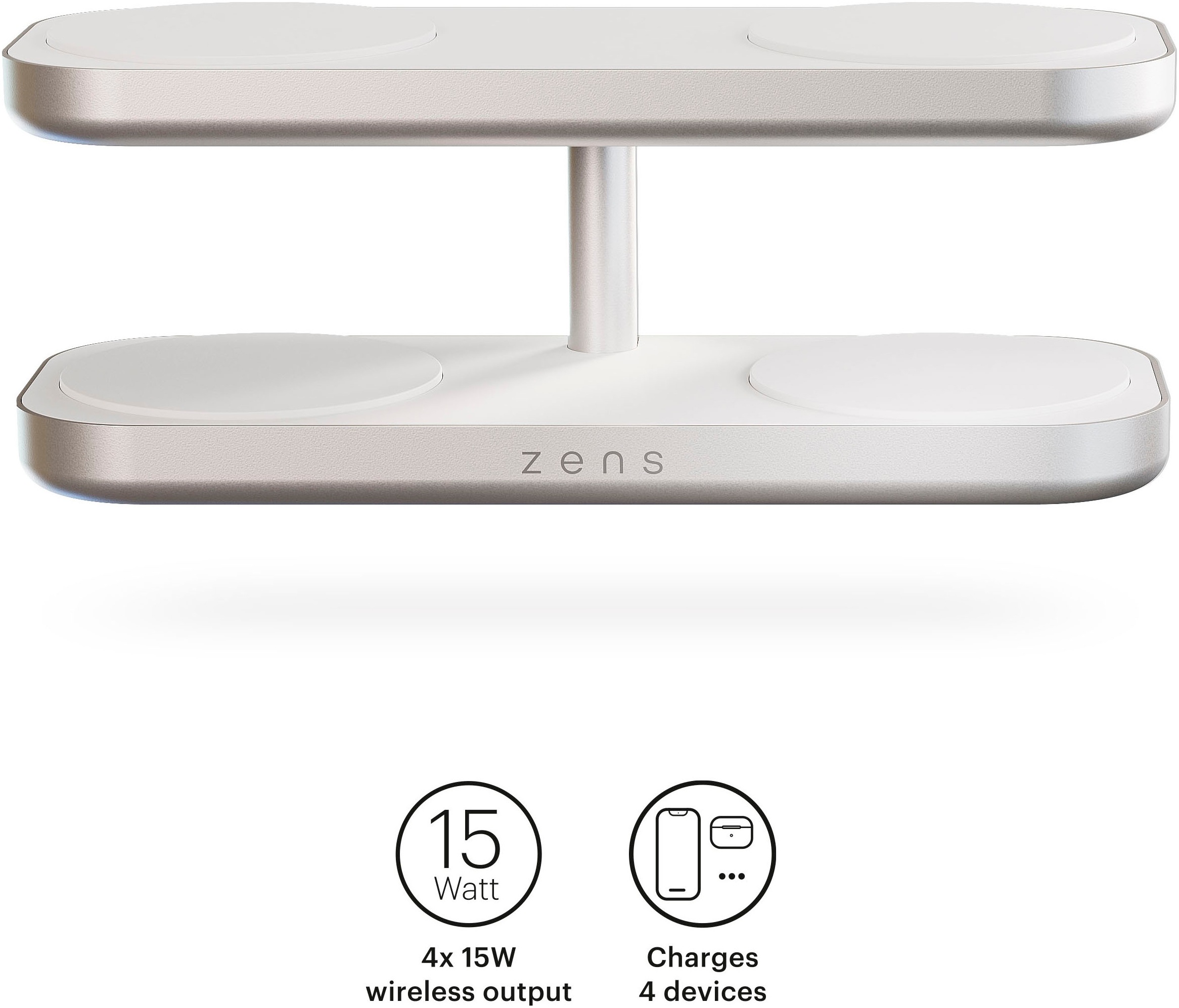 Zens Ladestation »Quattro Charger Pro 4«
